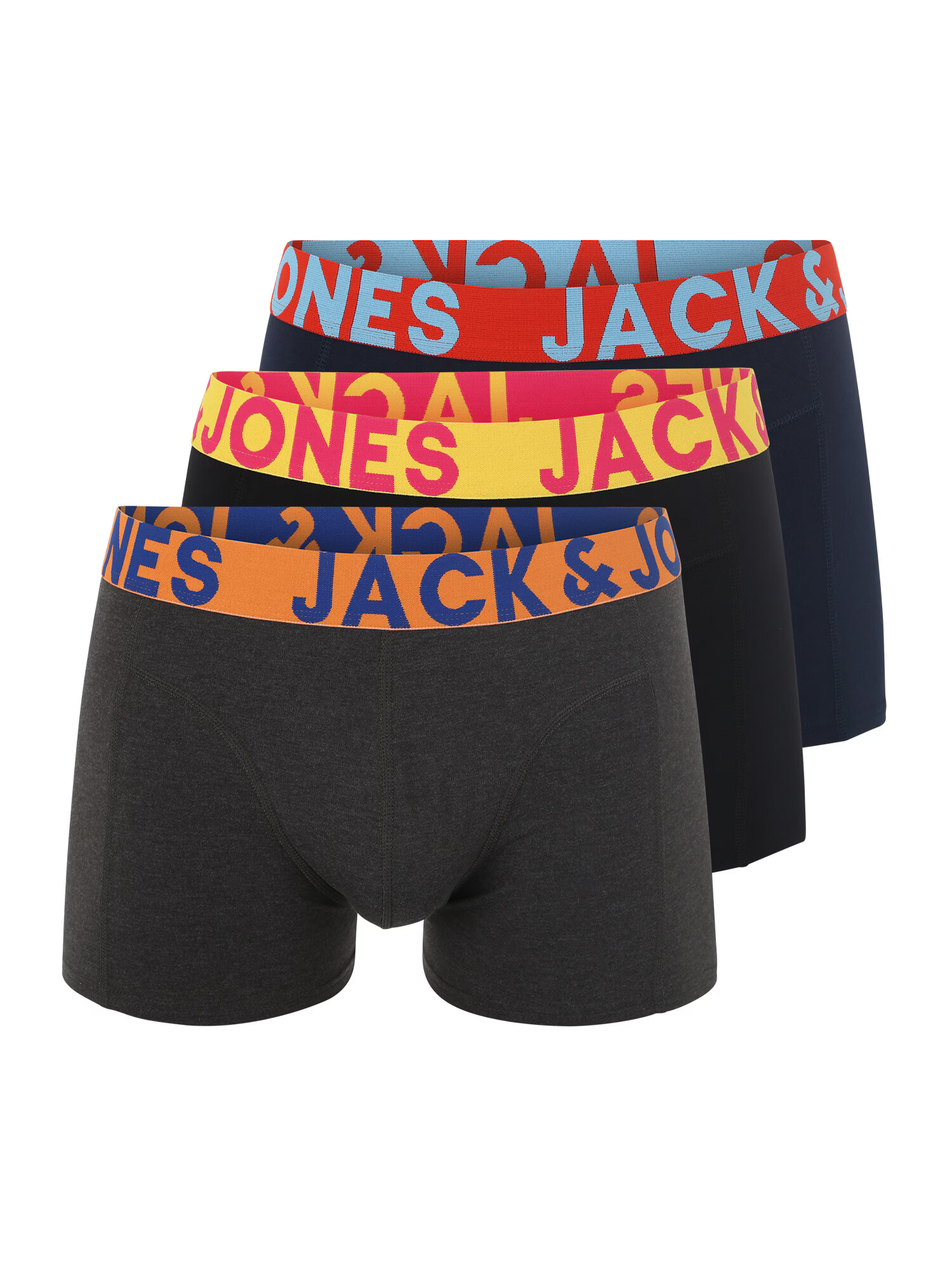 JACK & JONES Μποξεράκι 'Sense' ανάμεικτα χρώματα - Pepit.gr