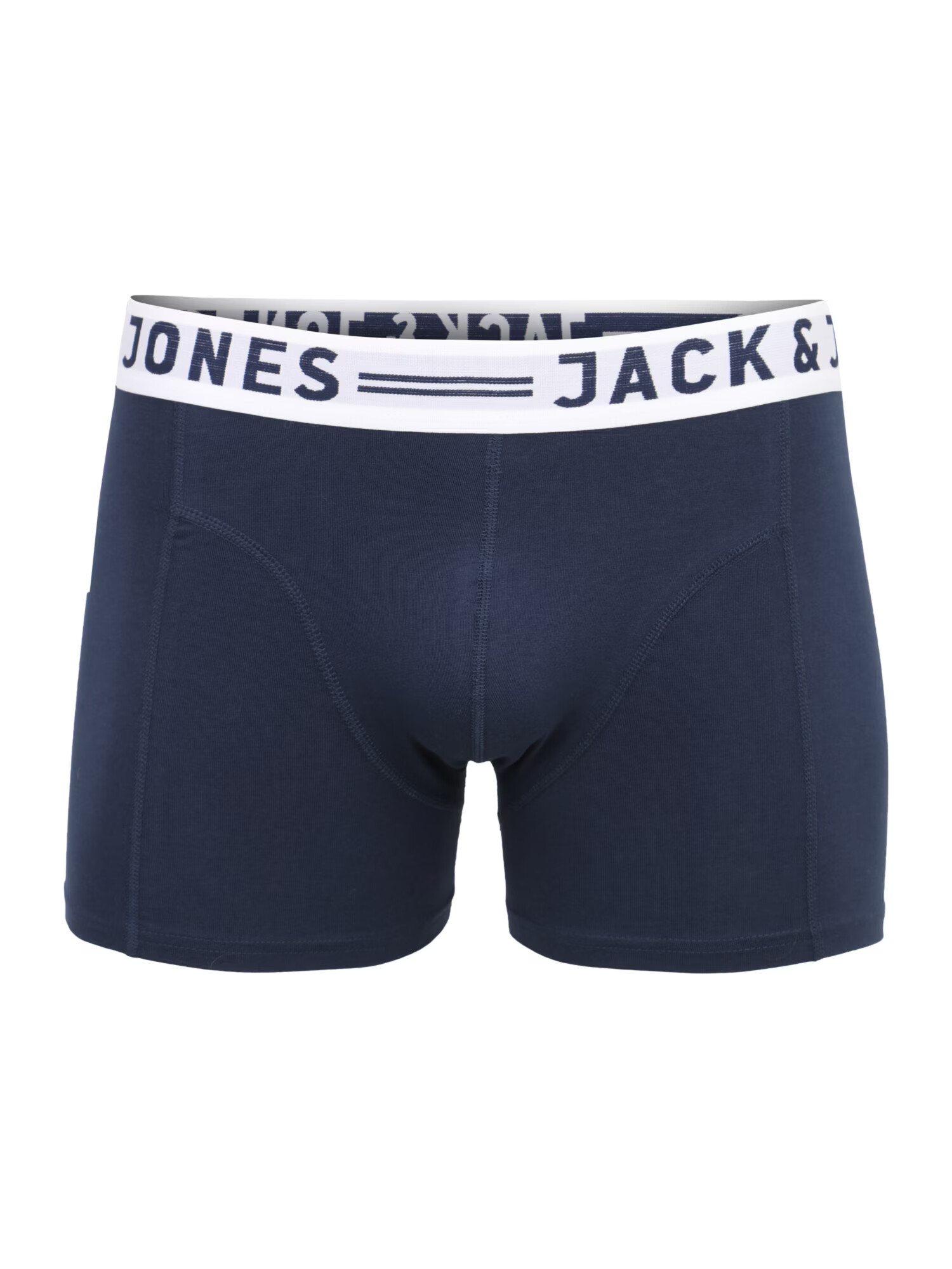 JACK & JONES Μποξεράκι 'Sense' ναυτικό μπλε / offwhite - Pepit.gr