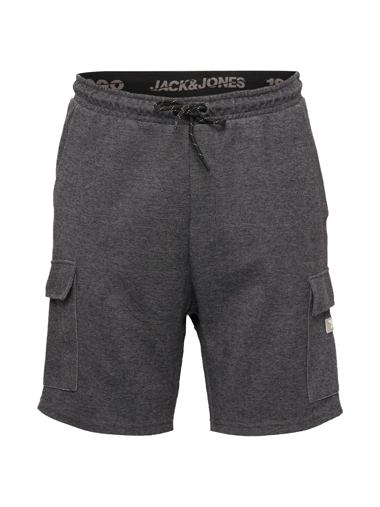 JACK & JONES Παντελόνι cargo σκούρο γκρι - Pepit.gr