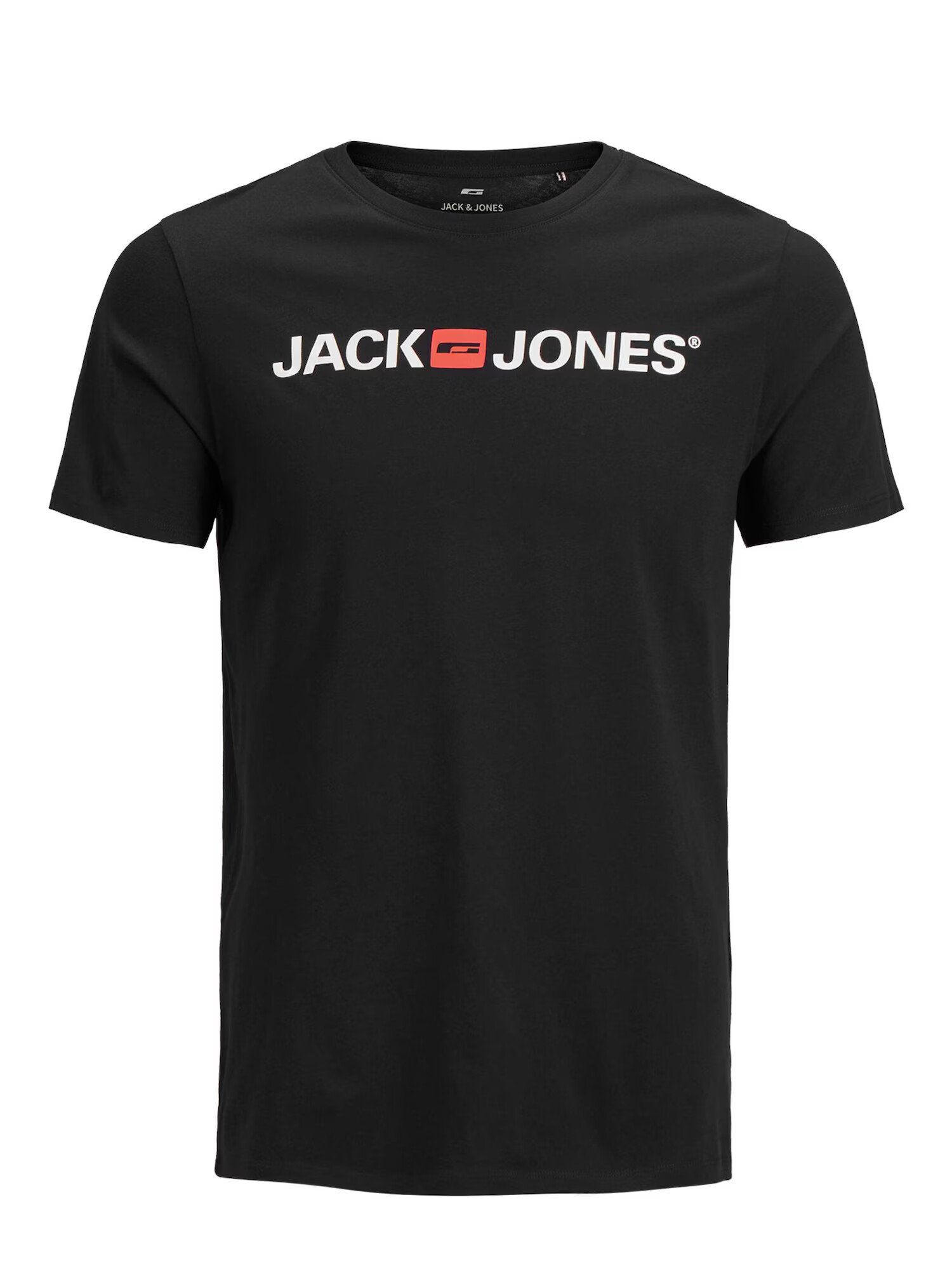 Jack & Jones Plus Μπλουζάκι ανοικτό κόκκινο / μαύρο / λευκό - Pepit.gr