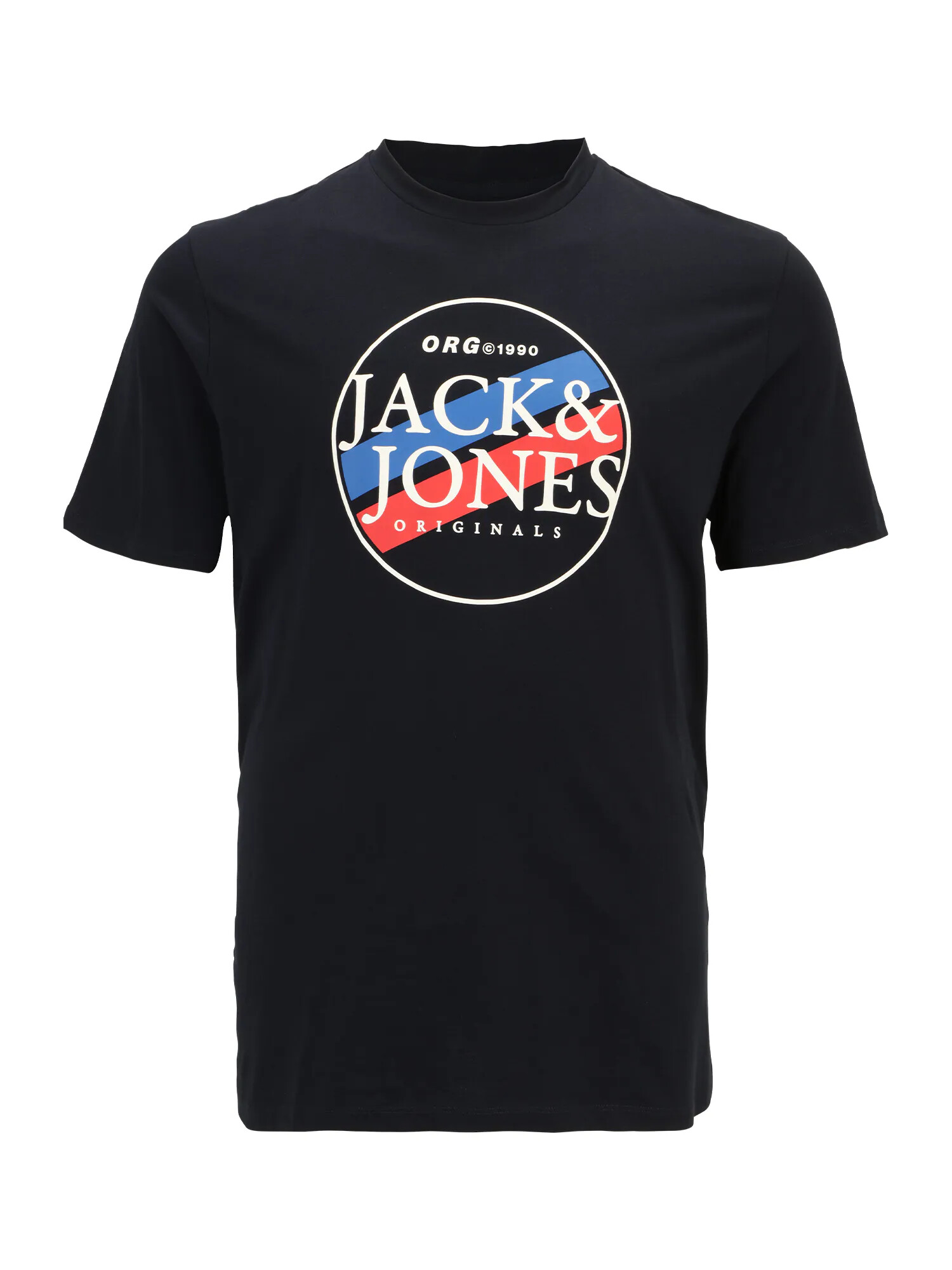 Jack & Jones Plus Μπλουζάκι 'Codyy' μπλε / μπλε νύχτας / κόκκινο / λευκό - Pepit.gr