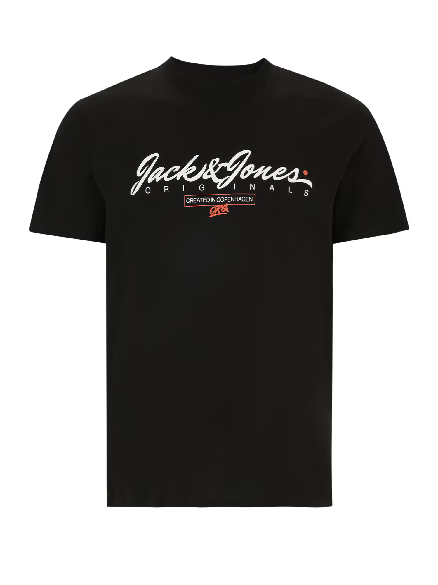 Jack & Jones Plus Μπλουζάκι 'SYMBOL' κόκκινο / μαύρο / λευκό - Pepit.gr