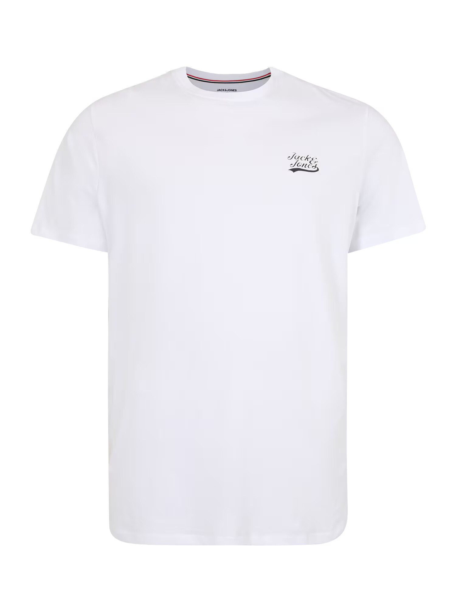 Jack & Jones Plus Μπλουζάκι 'TREVOR' μαύρο / λευκό - Pepit.gr