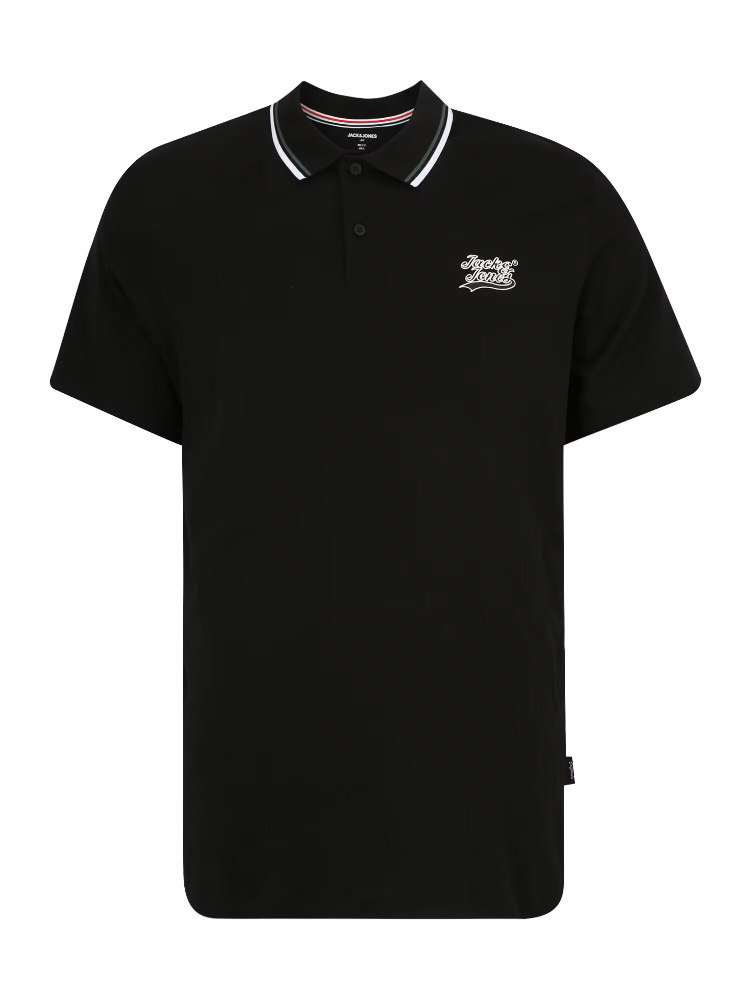 Jack & Jones Plus Μπλουζάκι 'TREVOR' σκούρο γκρι / μαύρο / λευκό - Pepit.gr