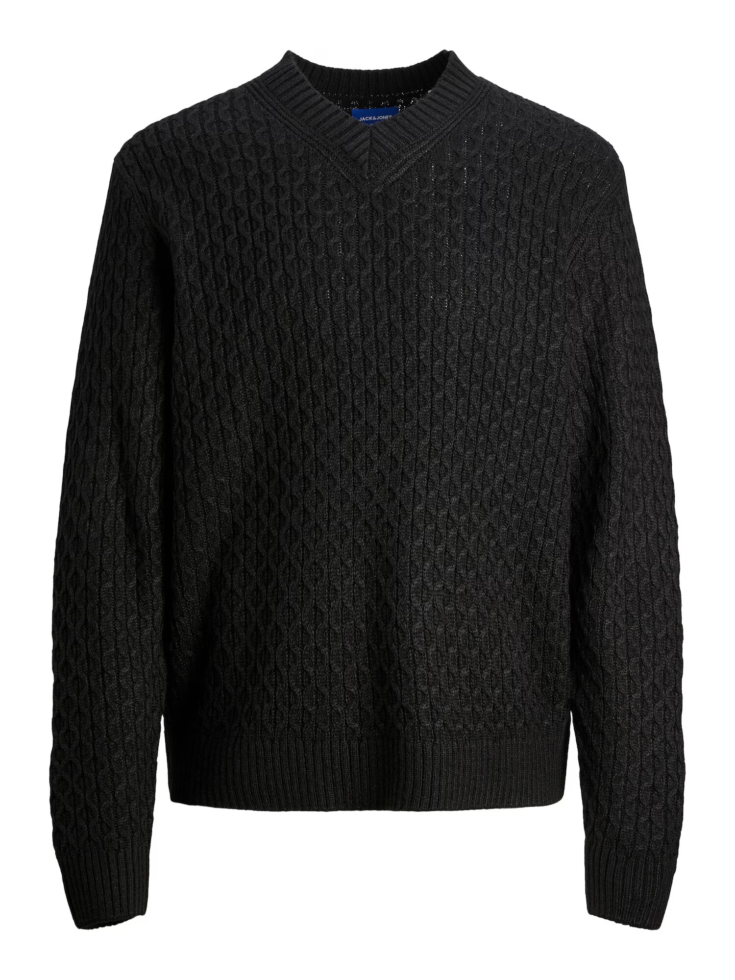 JACK & JONES Πουλόβερ 'COSY' μαύρο - Pepit.gr