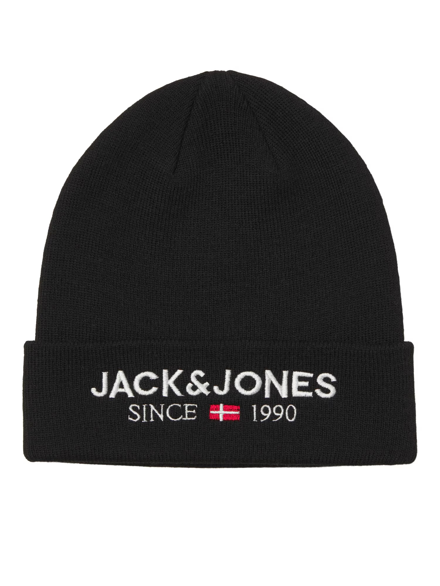 JACK & JONES Σκούφος 'ARCHIE' κόκκινο / μαύρο / λευκό - Pepit.gr