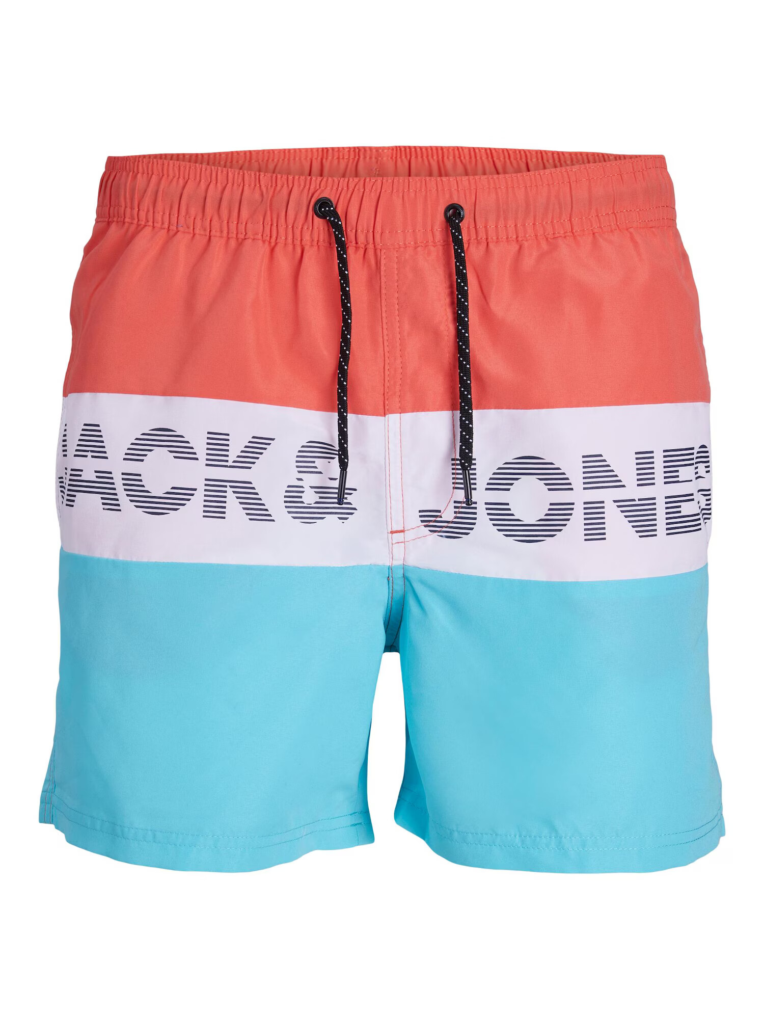 JACK & JONES Σορτσάκι-μαγιό ναυτικό μπλε / γαλάζιο / ανοικτό γκρι / κοραλί - Pepit.gr