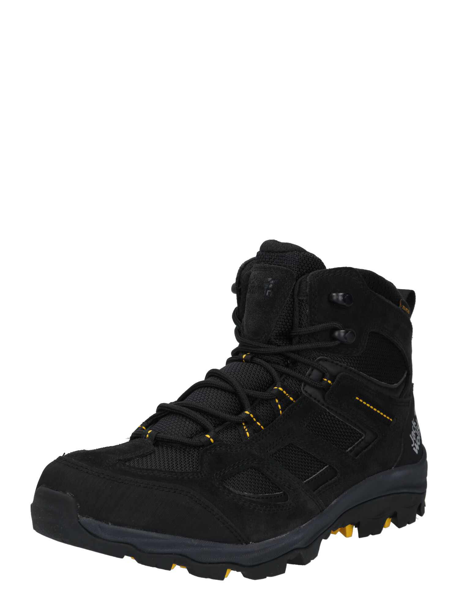 JACK WOLFSKIN Boots 'Vojo 3' κίτρινο / γκρι / μαύρο - Pepit.gr