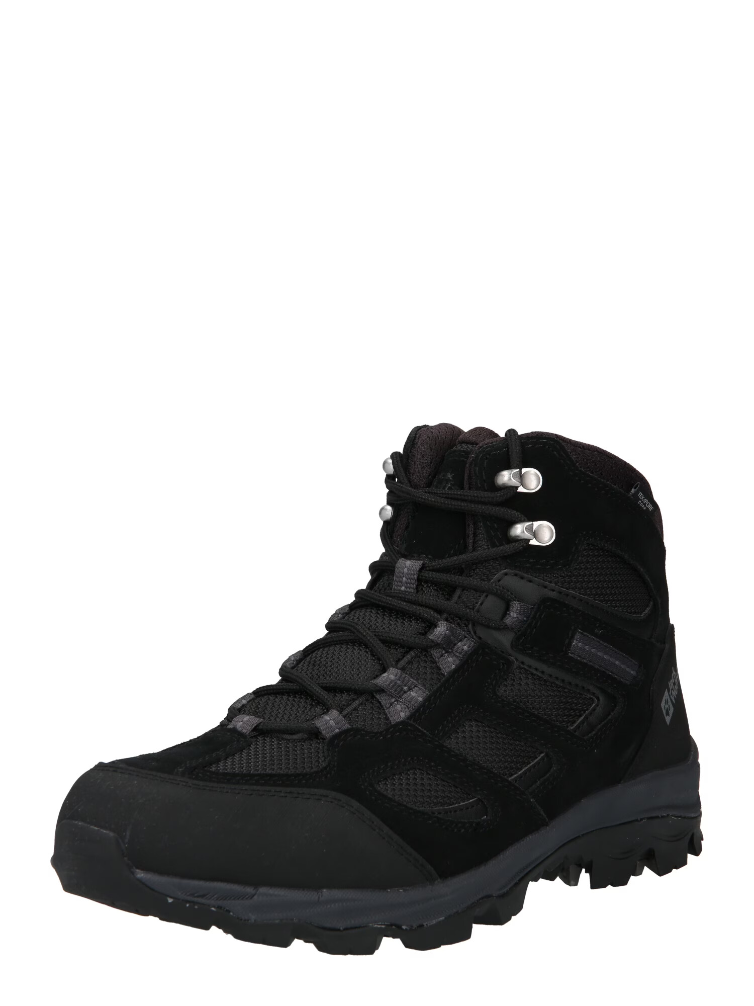 JACK WOLFSKIN Boots 'VOJO 3 TEXAPORE MID W' γκρι / μαύρο - Pepit.gr