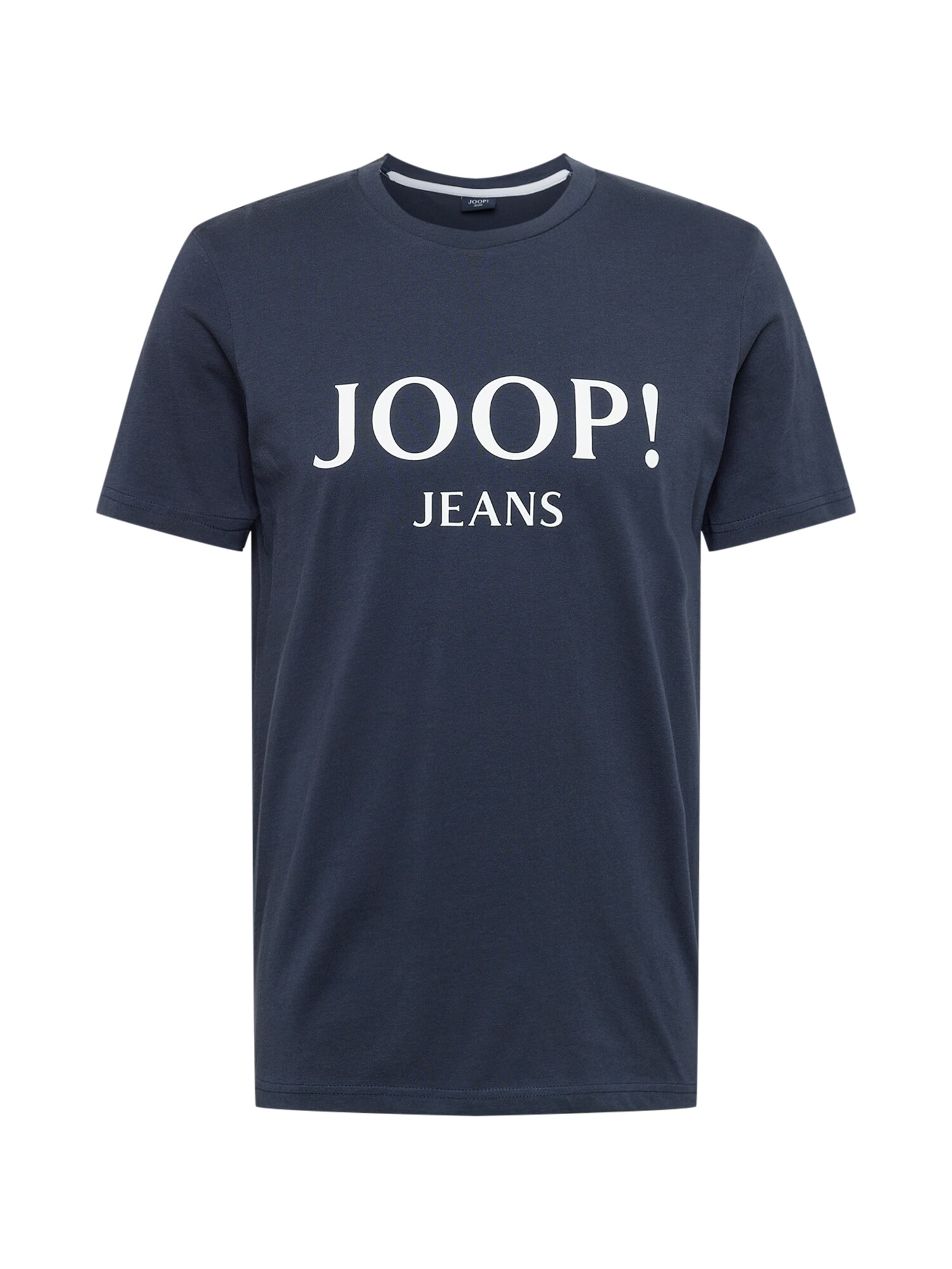 JOOP! Jeans Μπλουζάκι 'Alex' μπλε μαρέν / λευκό - Pepit.gr