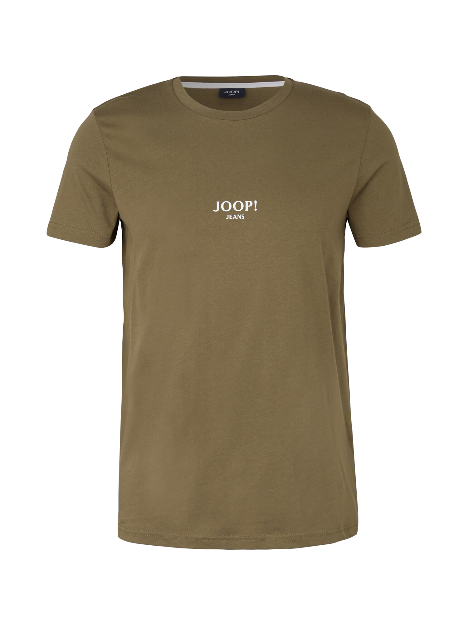 JOOP! Jeans Μπλουζάκι 'Alexis' λαδί / λευκό - Pepit.gr