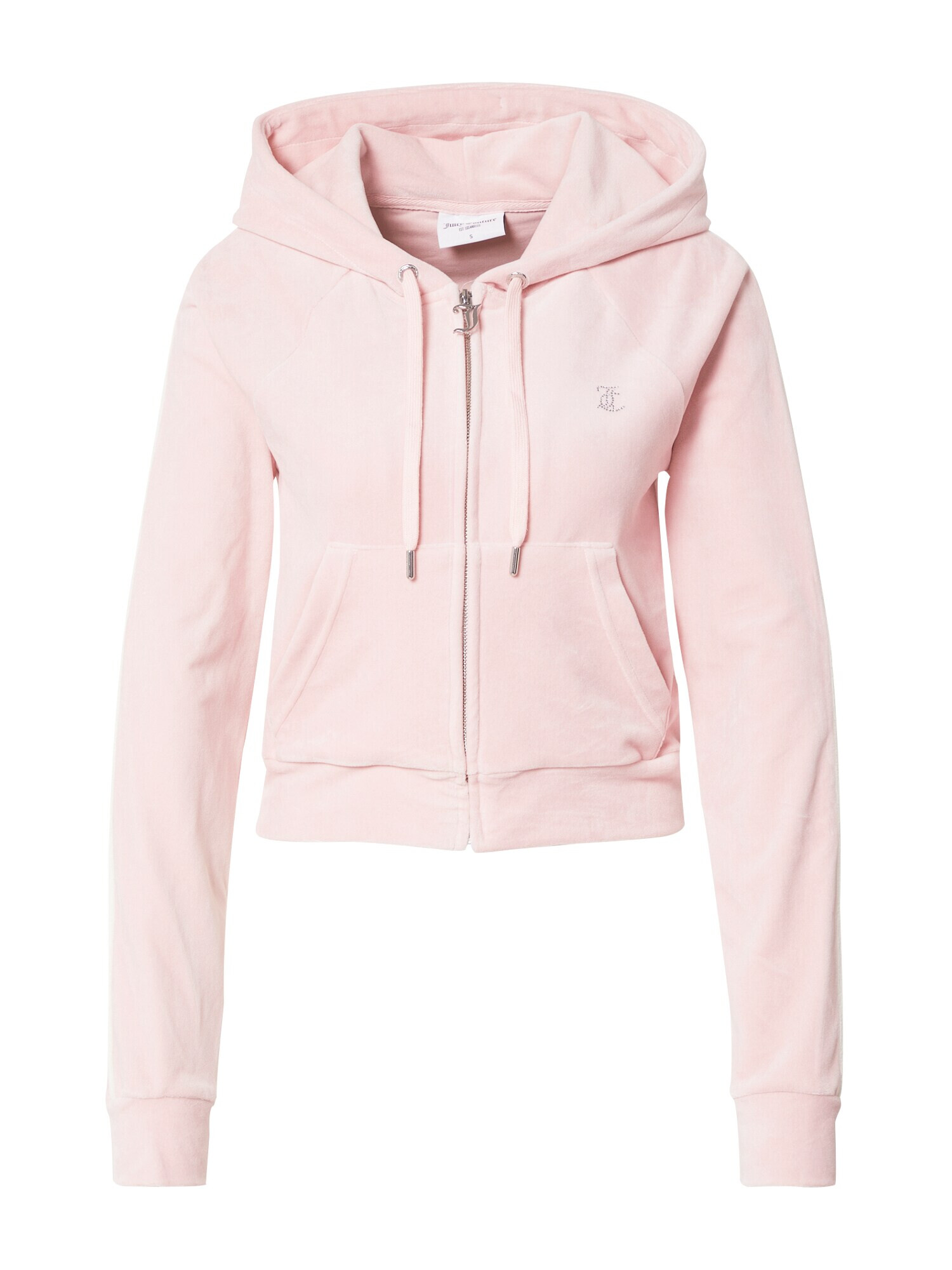 Juicy Couture White Label Ζακέτα φούτερ ανοικτό ροζ - Pepit.gr