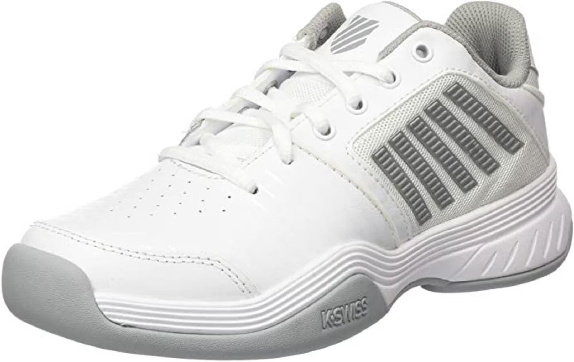 K-SWISS Σνίκερ χαμηλό 'Court Express Carpet' γκρι / λευκό - Pepit.gr