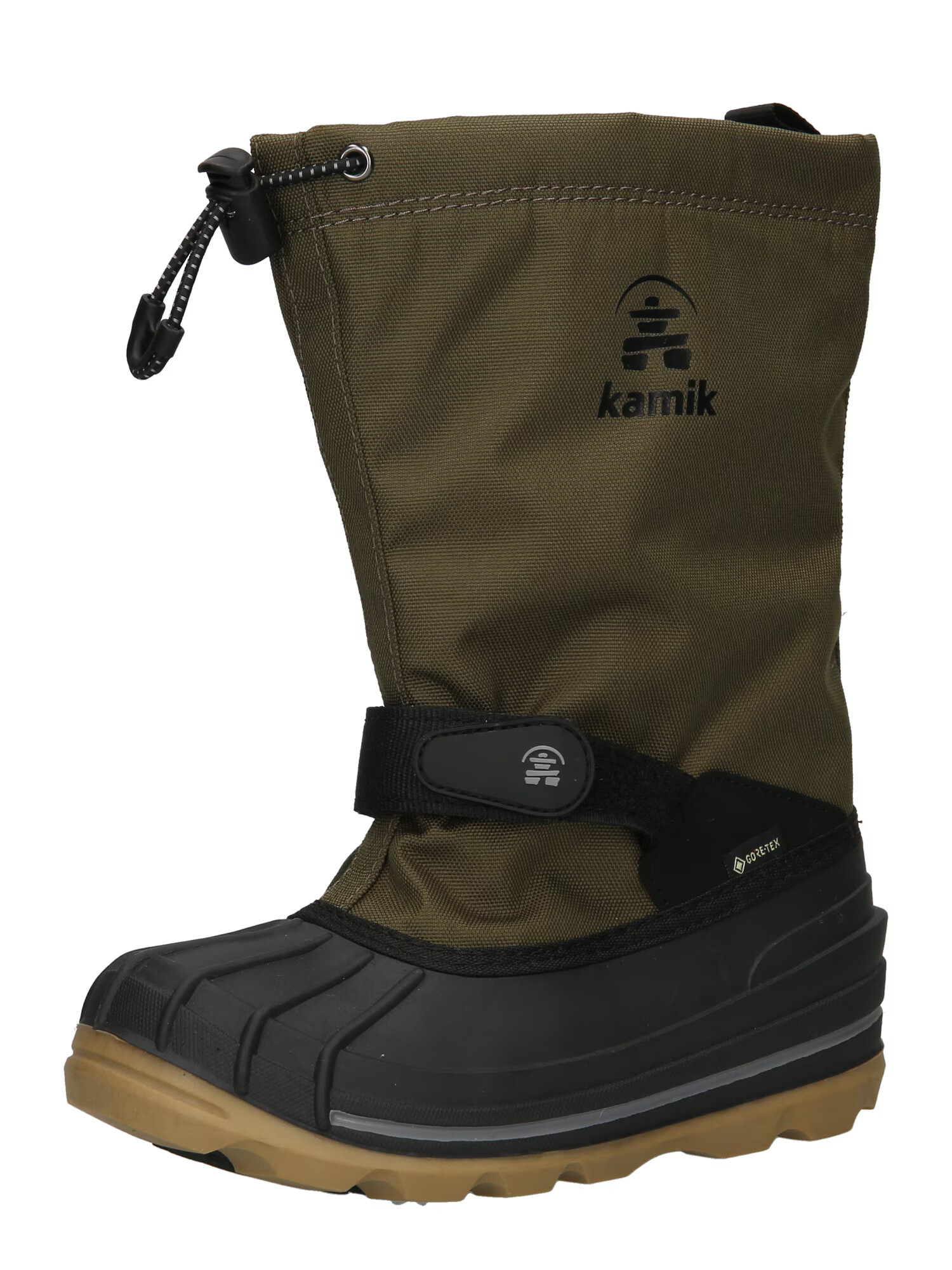 Kamik Boots 'Waterbug8G' λαδί / μαύρο / λευκό - Pepit.gr