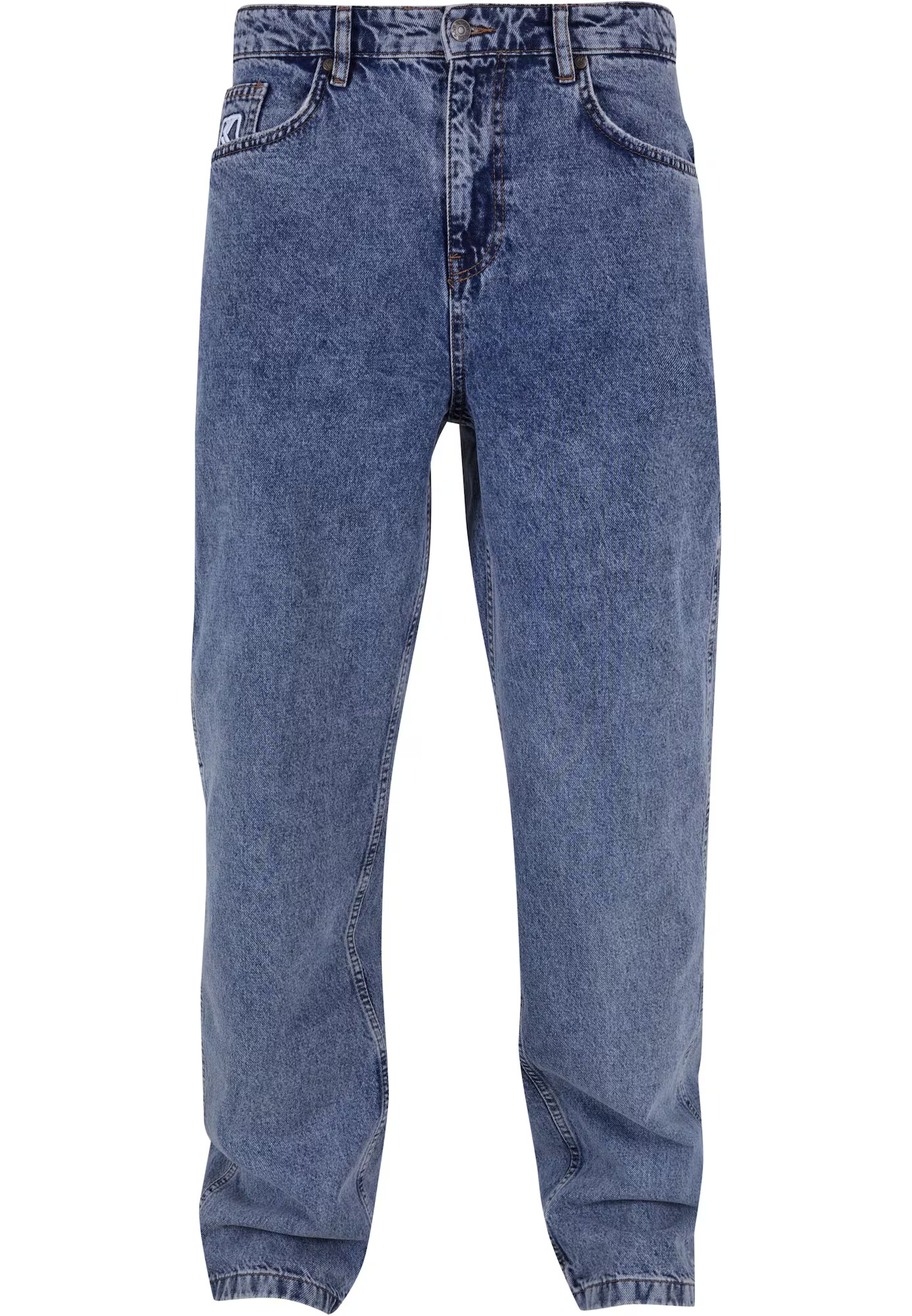 Karl Kani Τζιν ' KMI-PL063-091-11 KK Retro Baggy Workwear Denim ' μπλε ντένιμ - Pepit.gr