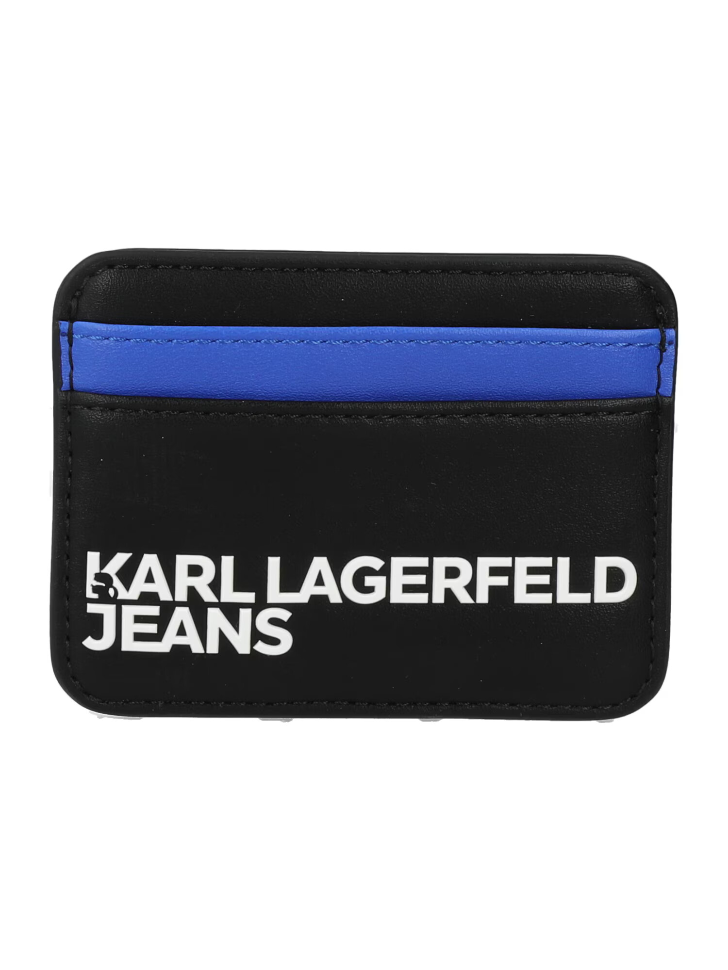 KARL LAGERFELD JEANS Πορτοφόλι μπλε / μαύρο / λευκό - Pepit.gr