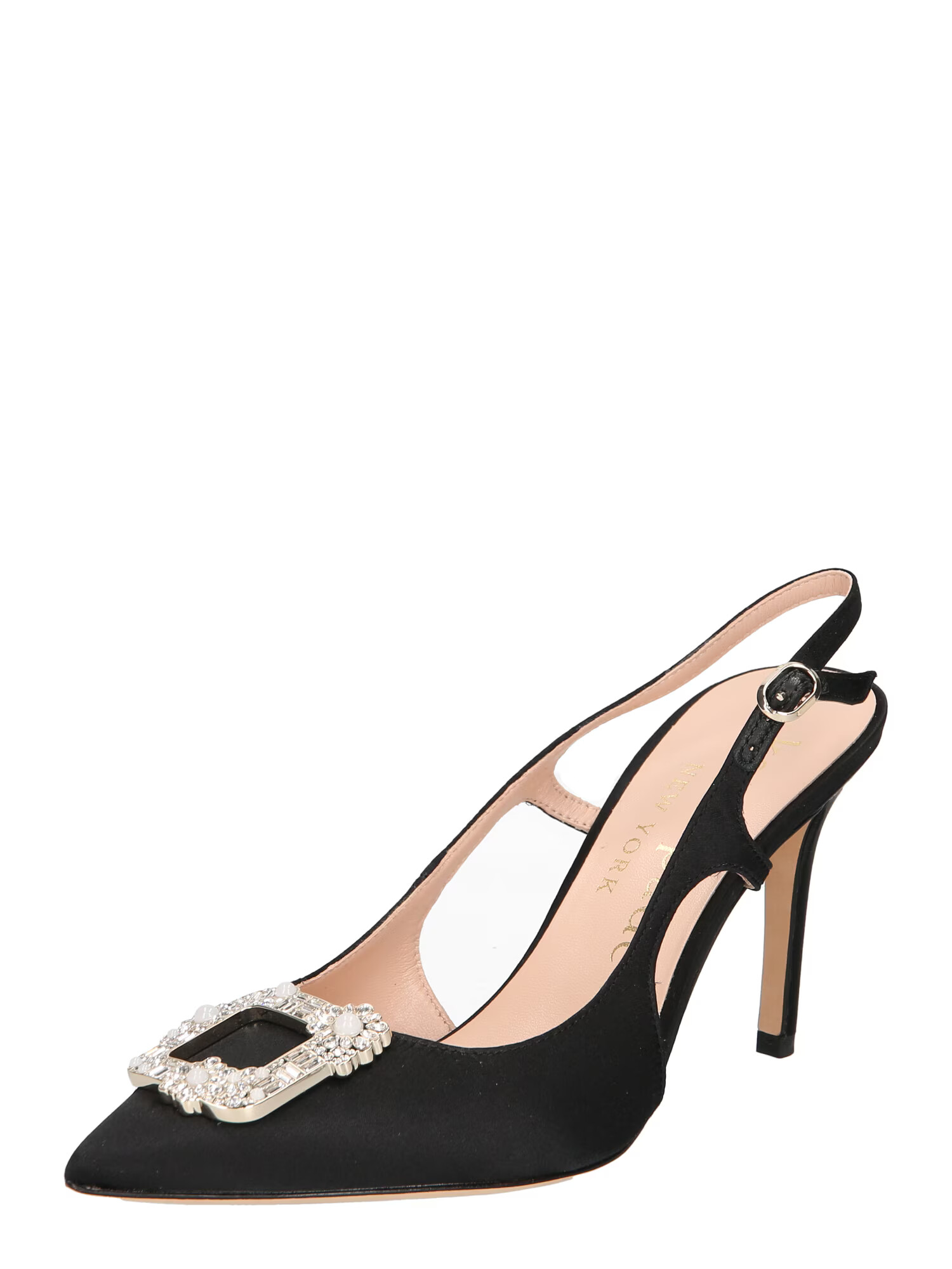 Kate Spade Γόβες slingback μαύρο / διαφανές - Pepit.gr