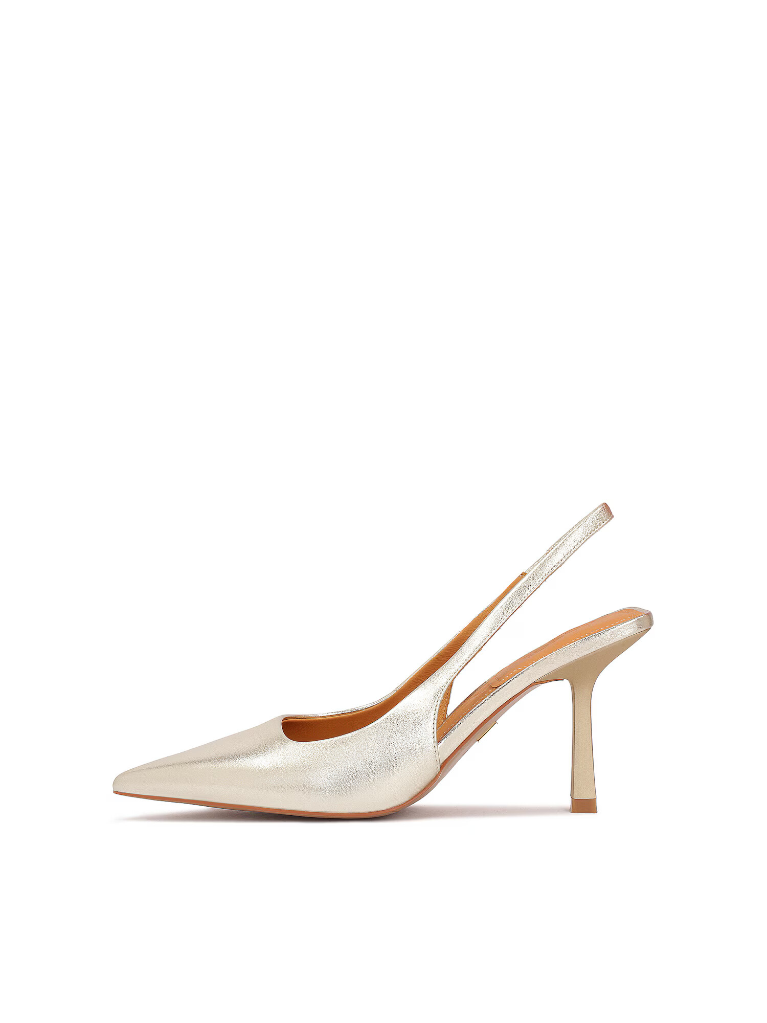 Kazar Γόβες slingback χρυσό - Pepit.gr