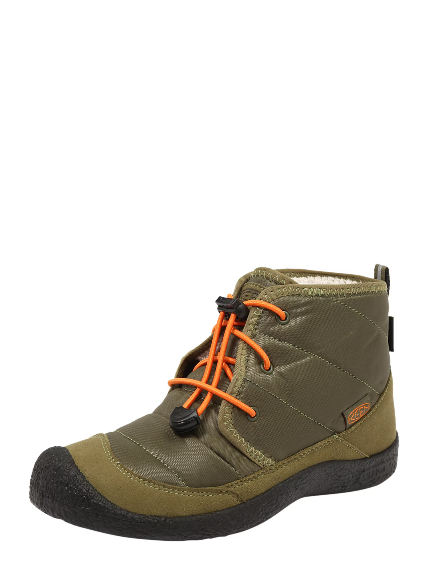 KEEN Boots 'Houser II' χακί / σκούρο πράσινο / πορτοκαλί - Pepit.gr