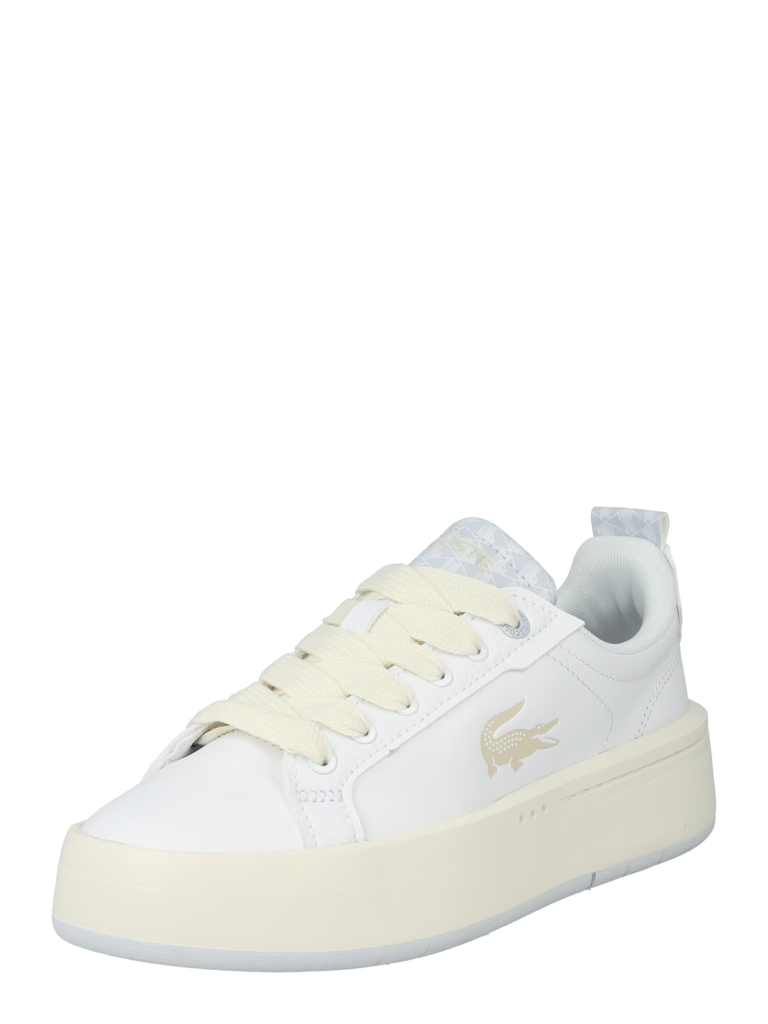 LACOSTE Σνίκερ χαμηλό 'CARNABY PLAT' λευκό / offwhite - Pepit.gr