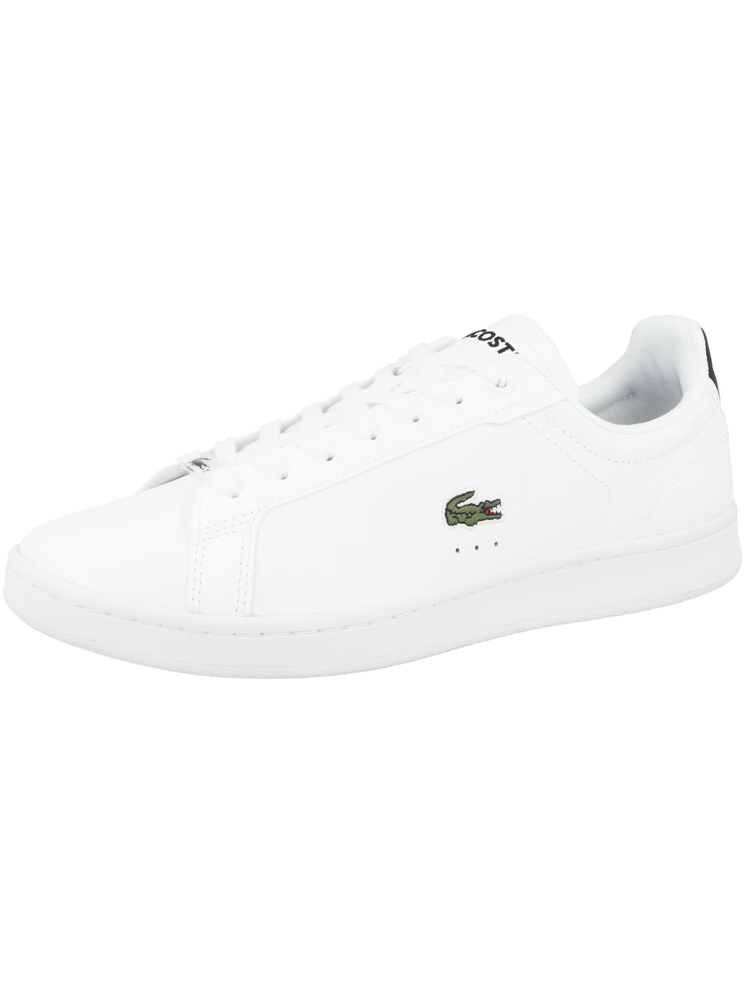 LACOSTE Σνίκερ χαμηλό 'Carnaby Pro 123 8 SMA' σκούρο πράσινο / κόκκινο / μαύρο / λευκό - Pepit.gr