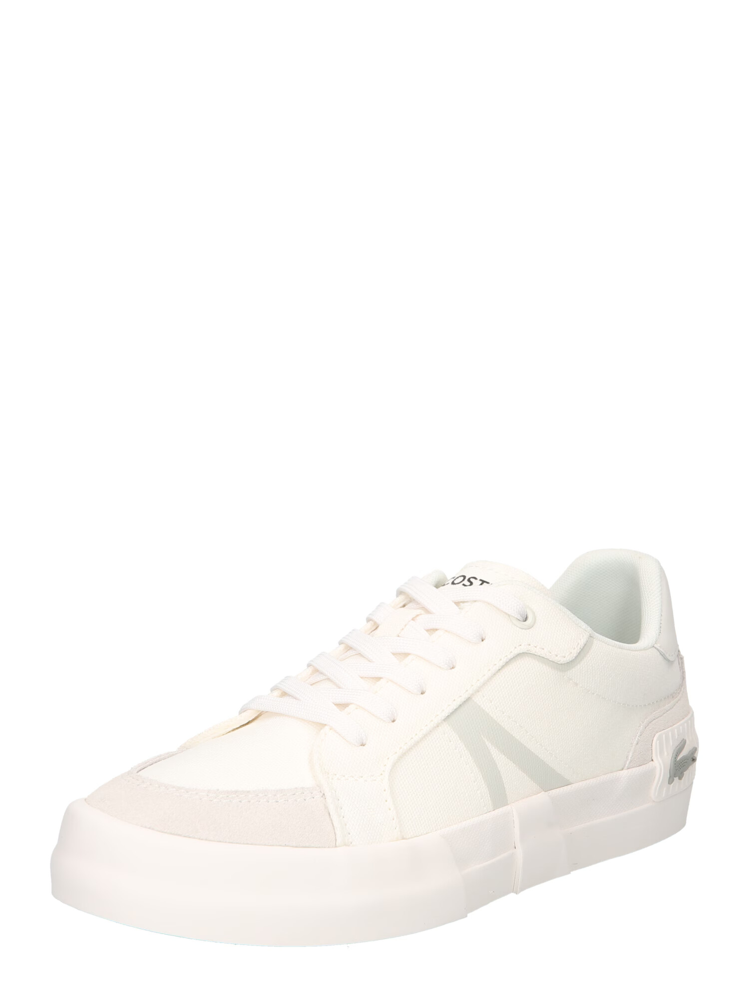 LACOSTE Σνίκερ χαμηλό γκρι / λευκό / offwhite - Pepit.gr