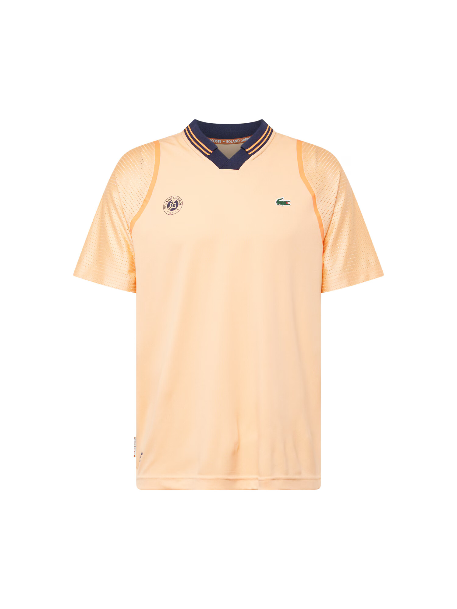 Lacoste Sport Λειτουργικό μπλουζάκι ναυτικό μπλε / πράσινο / βερικοκί / λευκό - Pepit.gr