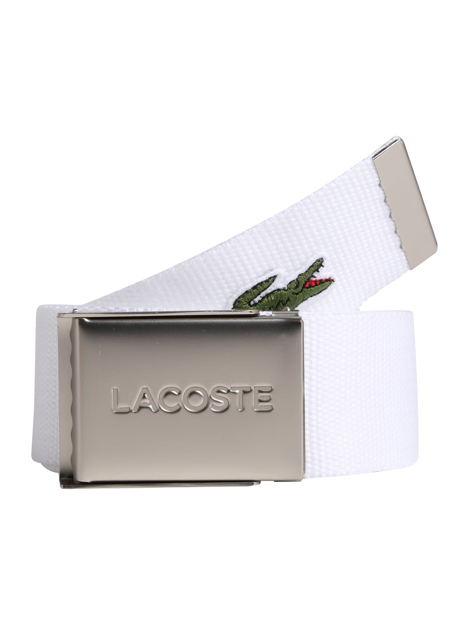 LACOSTE Ζώνη πράσινο / λευκό - Pepit.gr