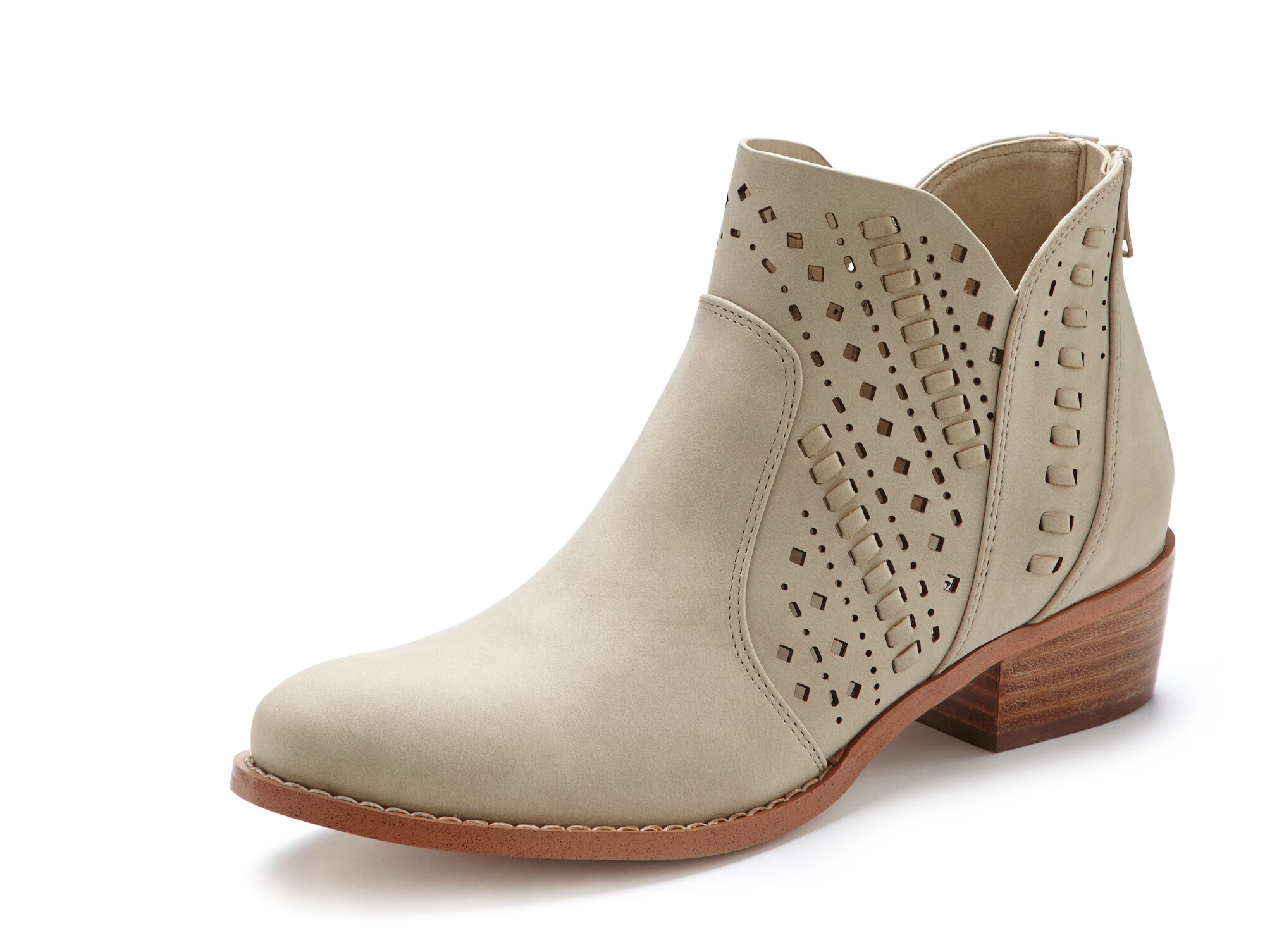 LASCANA Ankle boots μπεζ - Pepit.gr