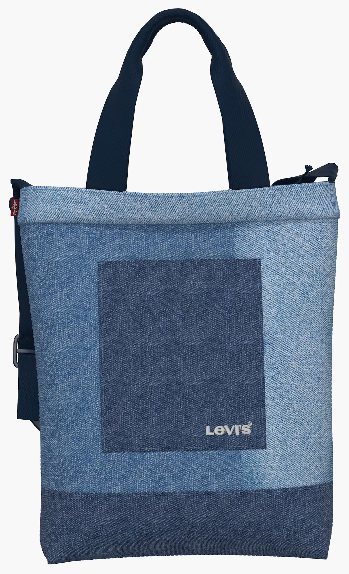 LEVI'S Μεγάλη τσάντα μπλε ντένιμ - Pepit.gr