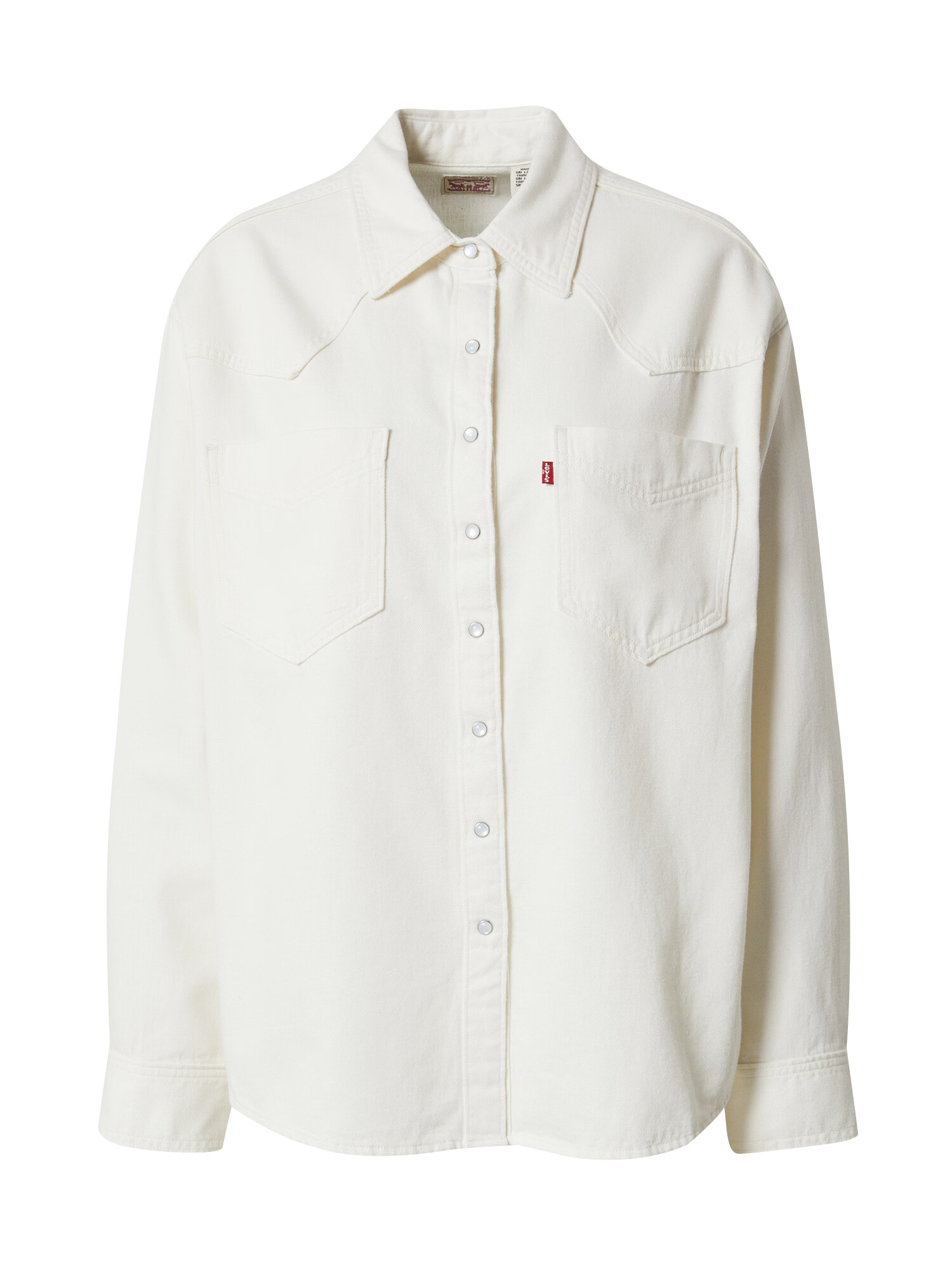 LEVI'S Μπλούζα 'DONOVAN' κερασί / offwhite - Pepit.gr