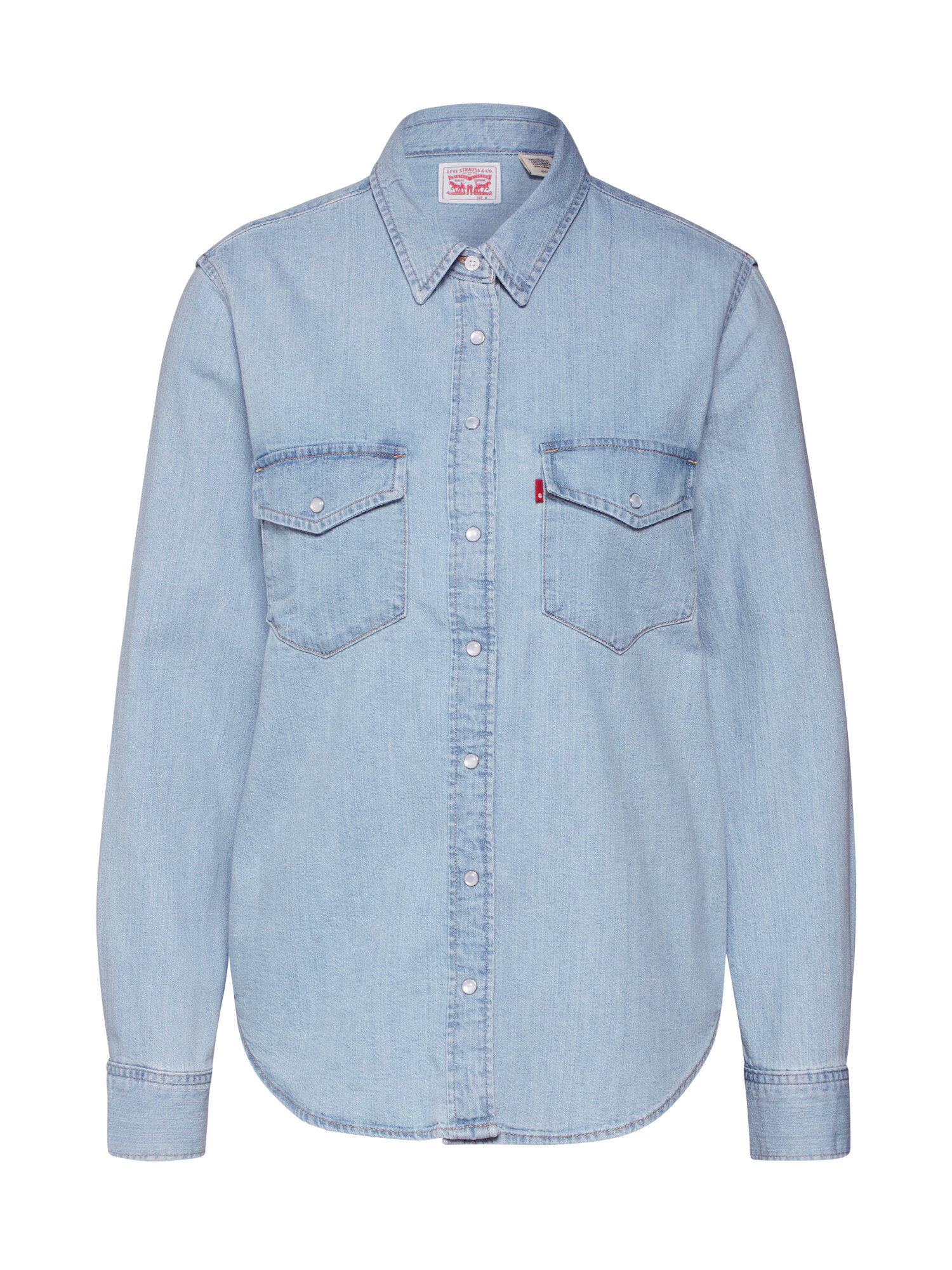 LEVI'S ® Μπλούζα 'Essential Western' μπλε ντένιμ - Pepit.gr