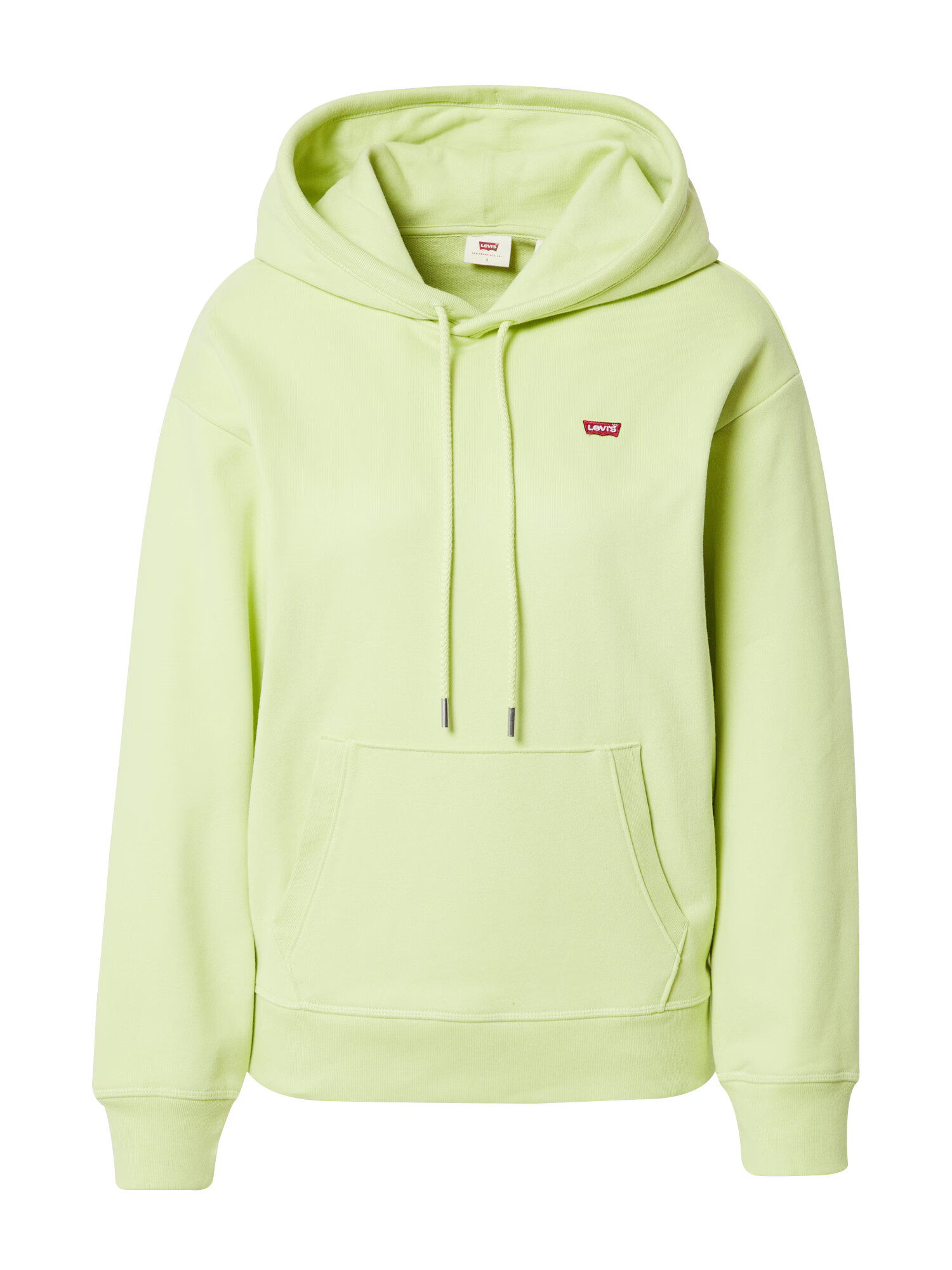 LEVI'S Μπλούζα φούτερ 'STANDARD HOODIE GREENS' ακτινίδιο / κόκκινο - Pepit.gr