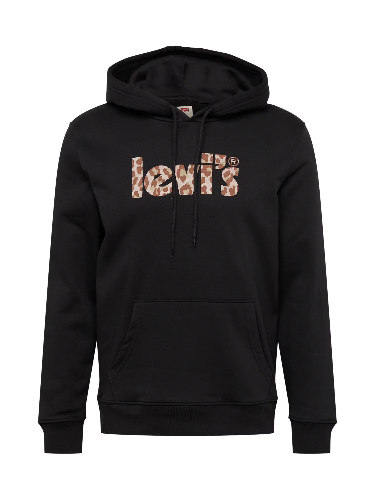 LEVI'S Μπλούζα φούτερ 'LSE_T3 GRAPHIC HOODIE BLACKS' άμμος / ανοικτό καφέ / μαύρο - Pepit.gr