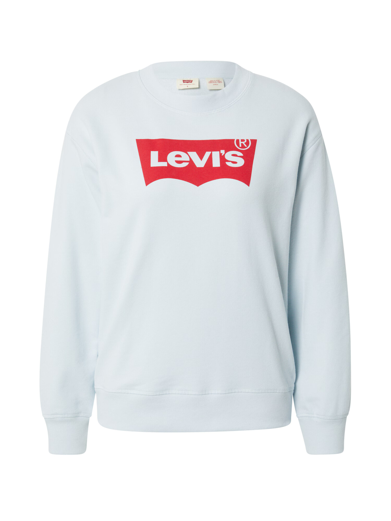 LEVI'S Μπλούζα φούτερ ασημόγκριζο / κόκκινο - Pepit.gr