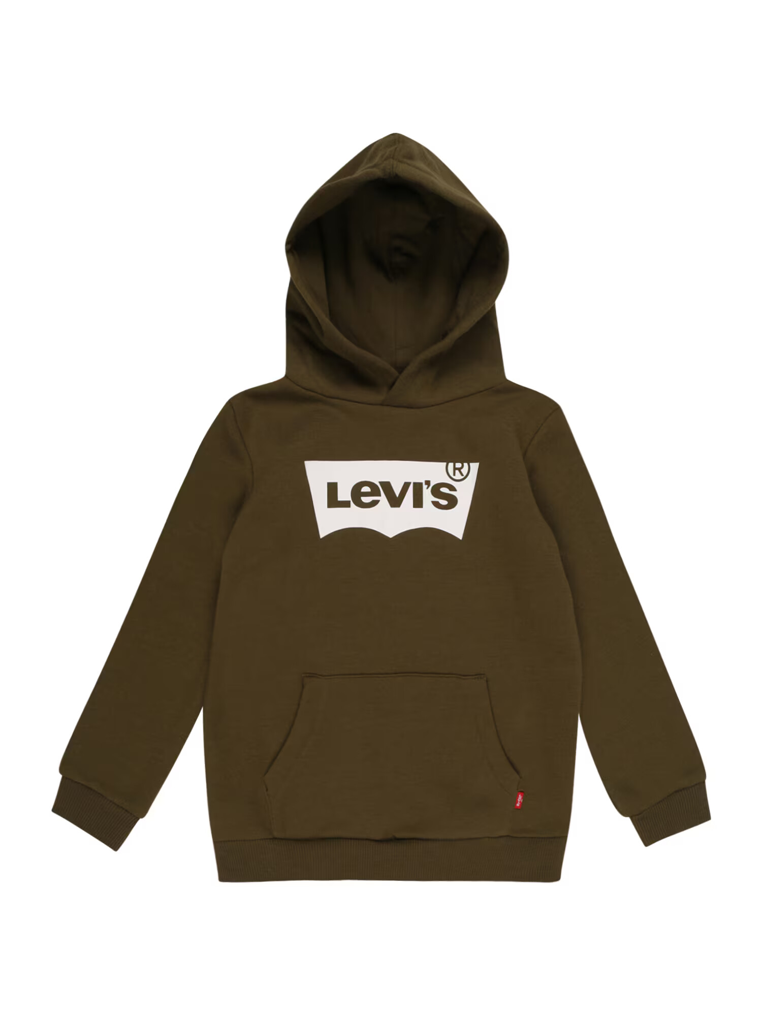 LEVI'S Μπλούζα φούτερ 'Batwing' λαδί / λευκό - Pepit.gr