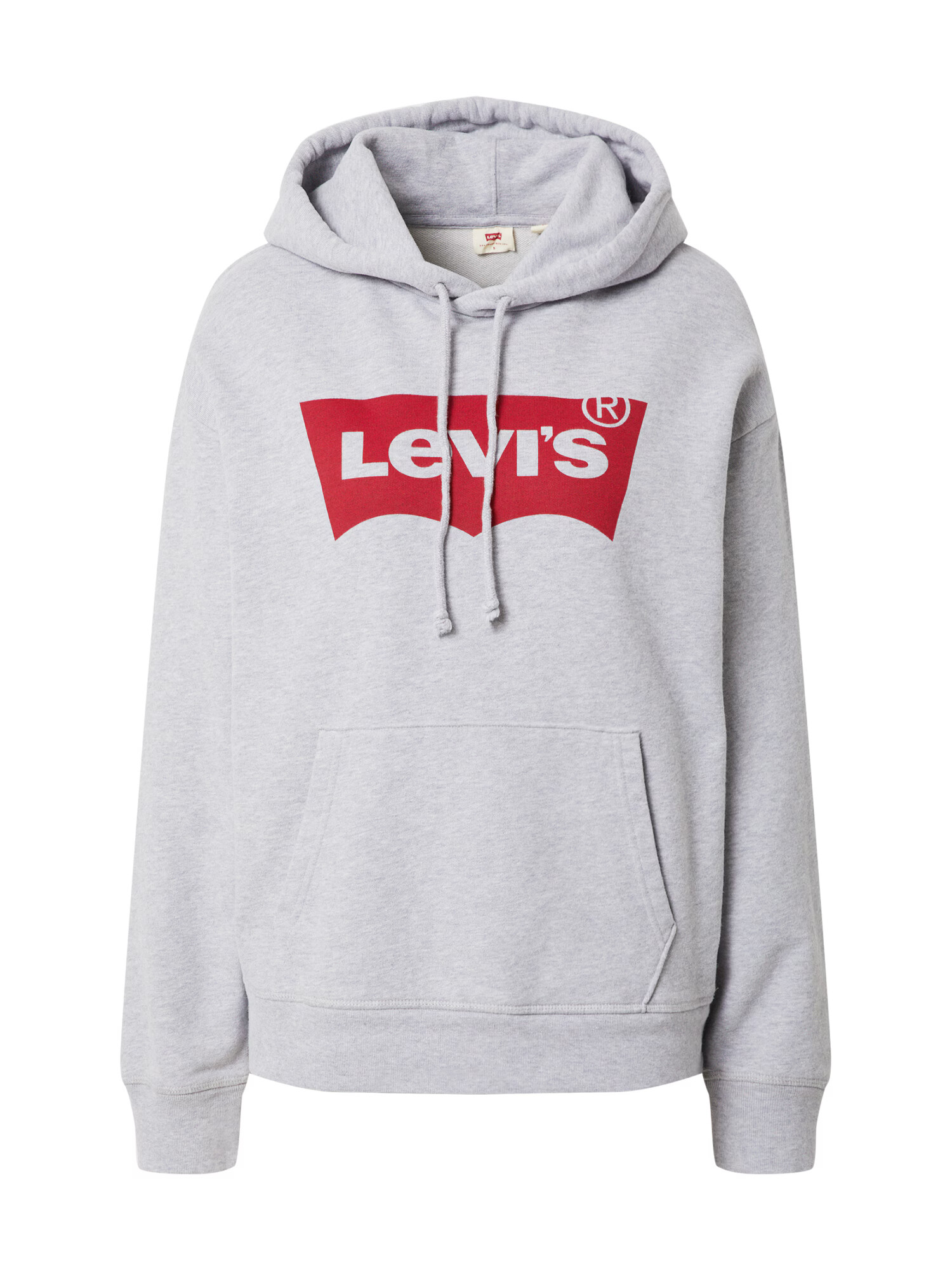 LEVI'S ® Μπλούζα φούτερ γκρι μελανζέ / κρεμεζί - Pepit.gr