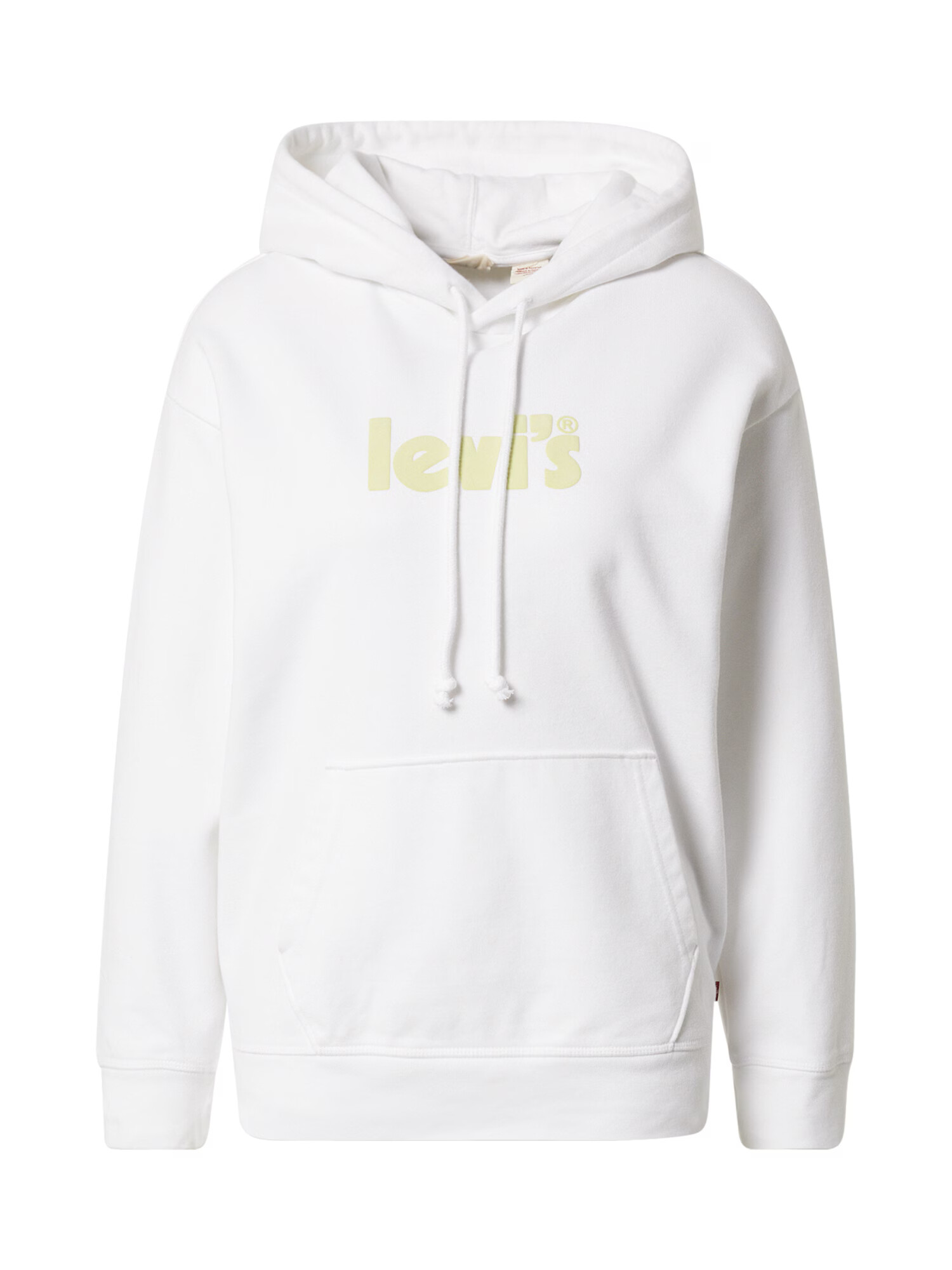 LEVI'S Μπλούζα φούτερ 'GRAPHIC STANDARD HOODIE NEUTRALS' ανοικτό κίτρινο / λευκό - Pepit.gr