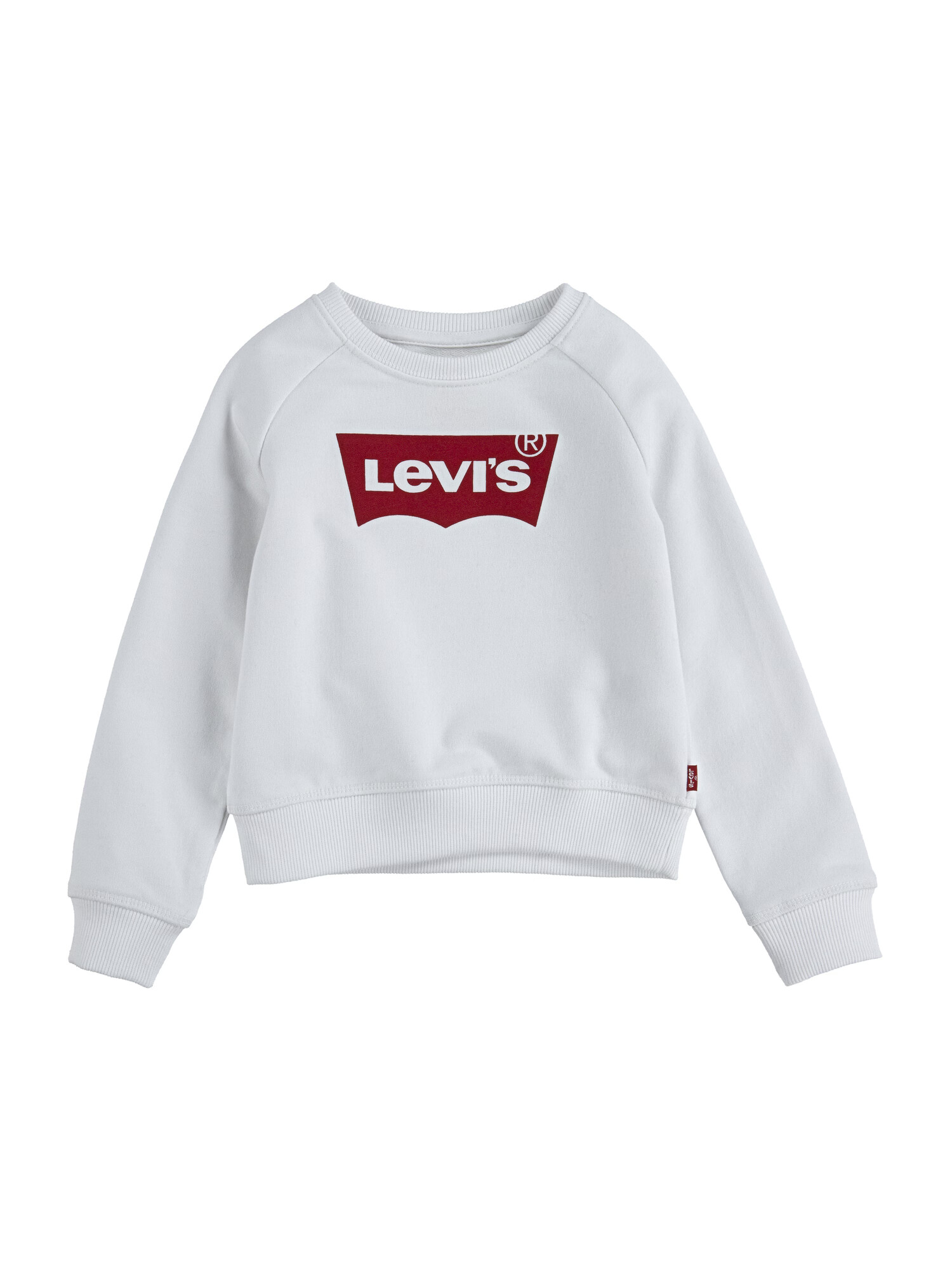 LEVI'S Μπλούζα φούτερ κόκκινο / λευκό - Pepit.gr