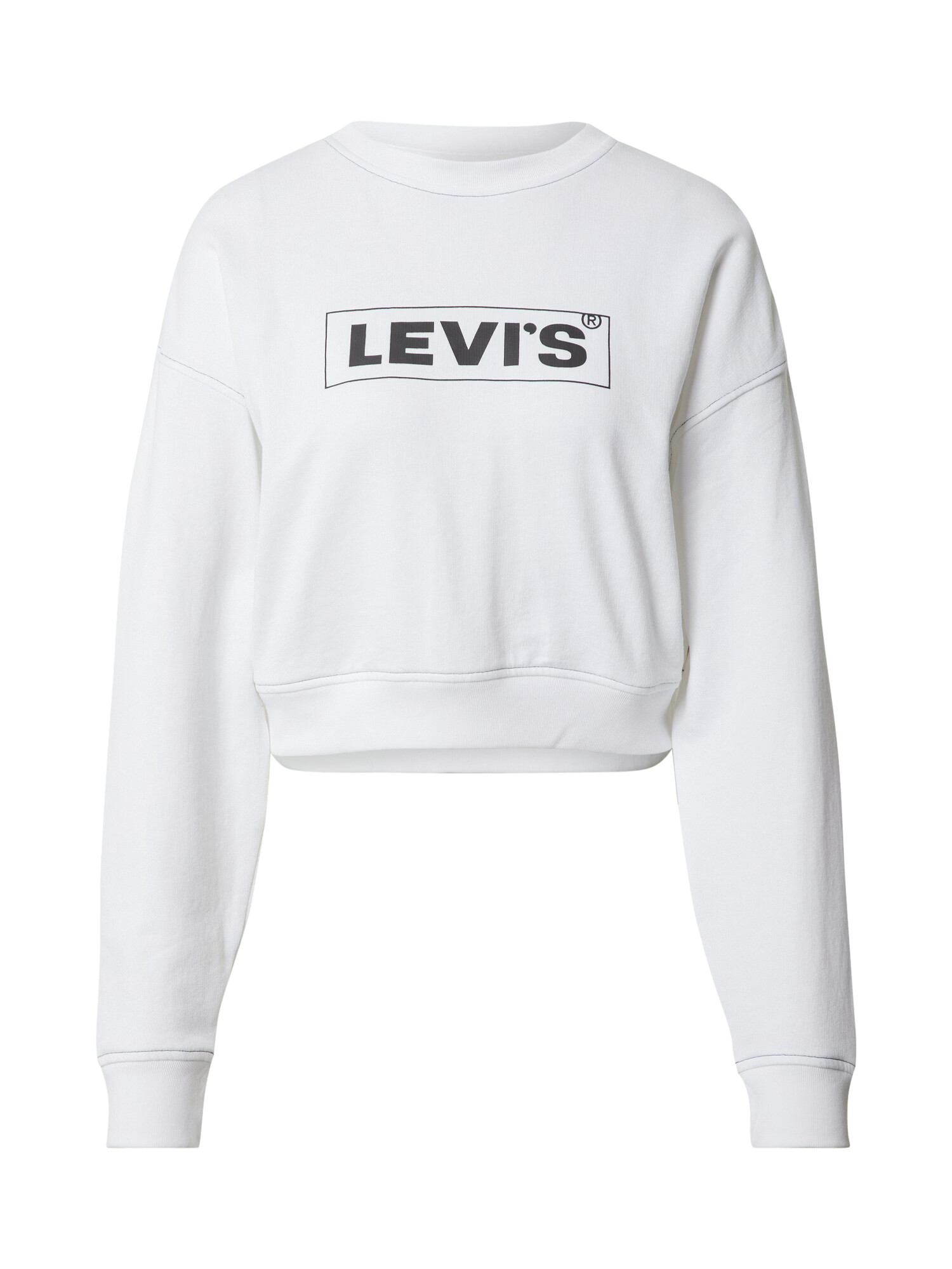 LEVI'S ® Μπλούζα φούτερ 'GRAPHIC LAUNDRY CREW NEUTRALS' λευκό - Pepit.gr