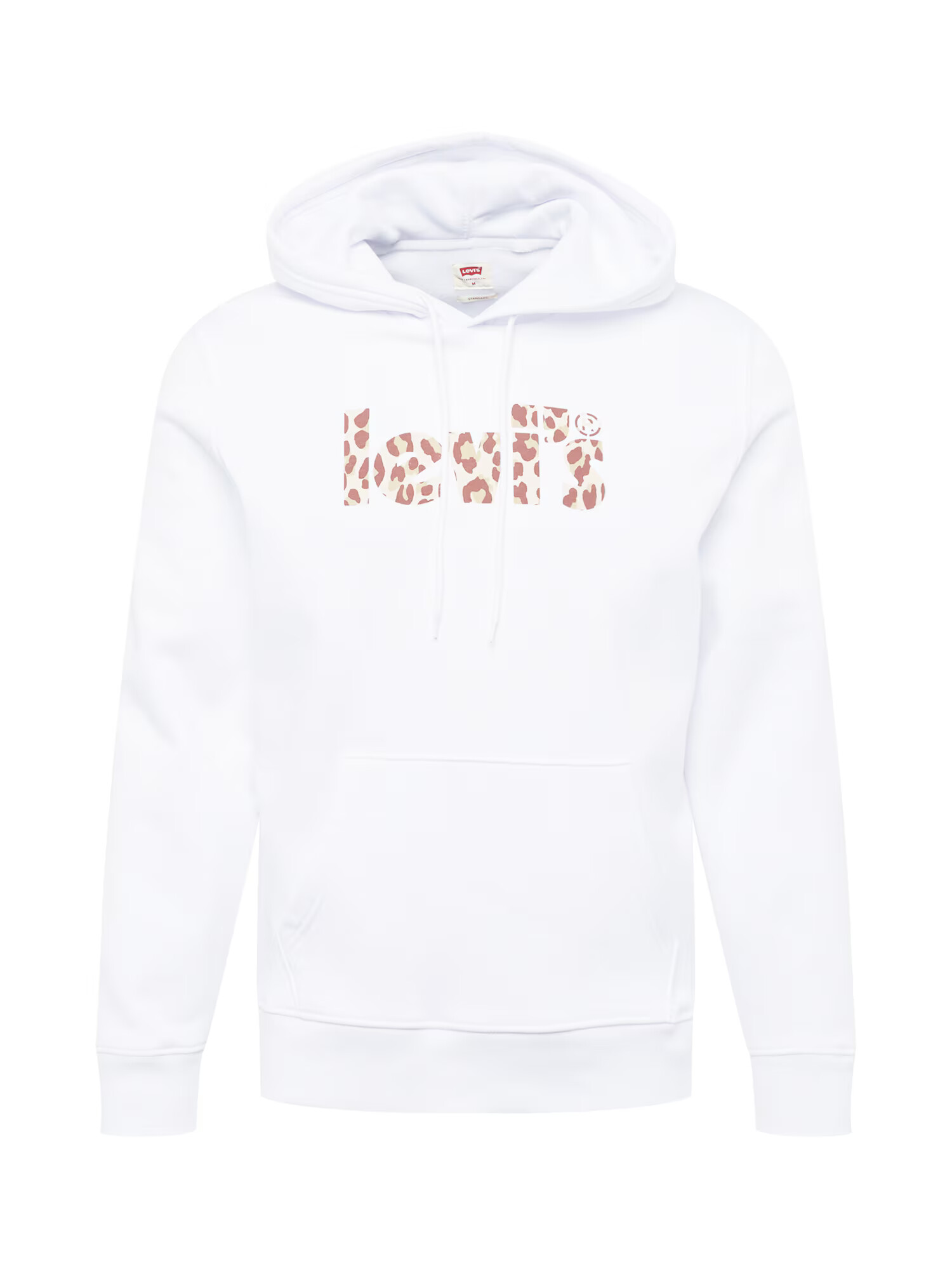 LEVI'S Μπλούζα φούτερ 'LSE_T3 GRAPHIC HOODIE NEUTRALS' μπεζ / καφέ / λευκό - Pepit.gr