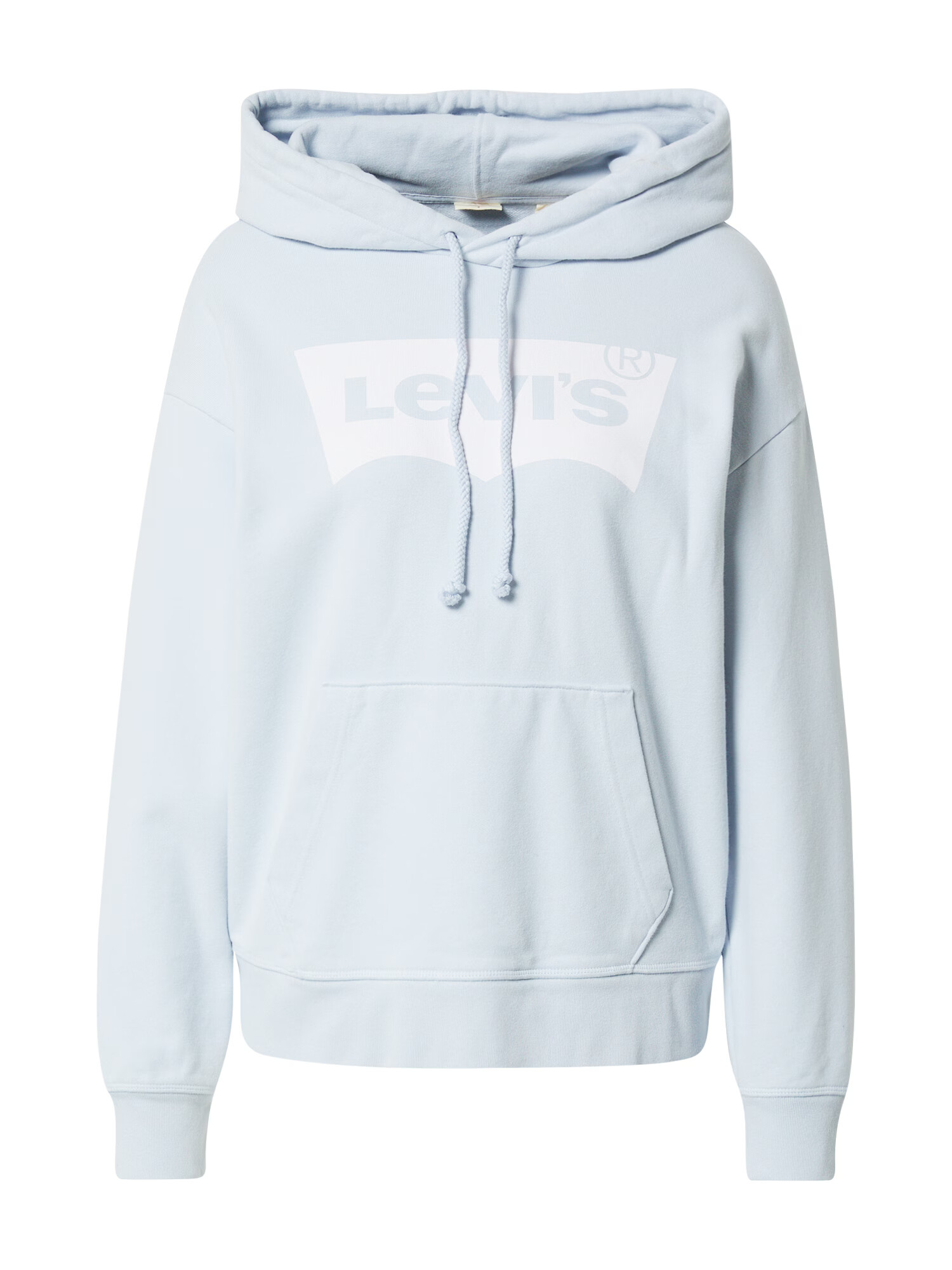 LEVI'S Μπλούζα φούτερ 'GRAPHIC STANDARD HOODIE BLUES' μπλε παστέλ / λευκό - Pepit.gr