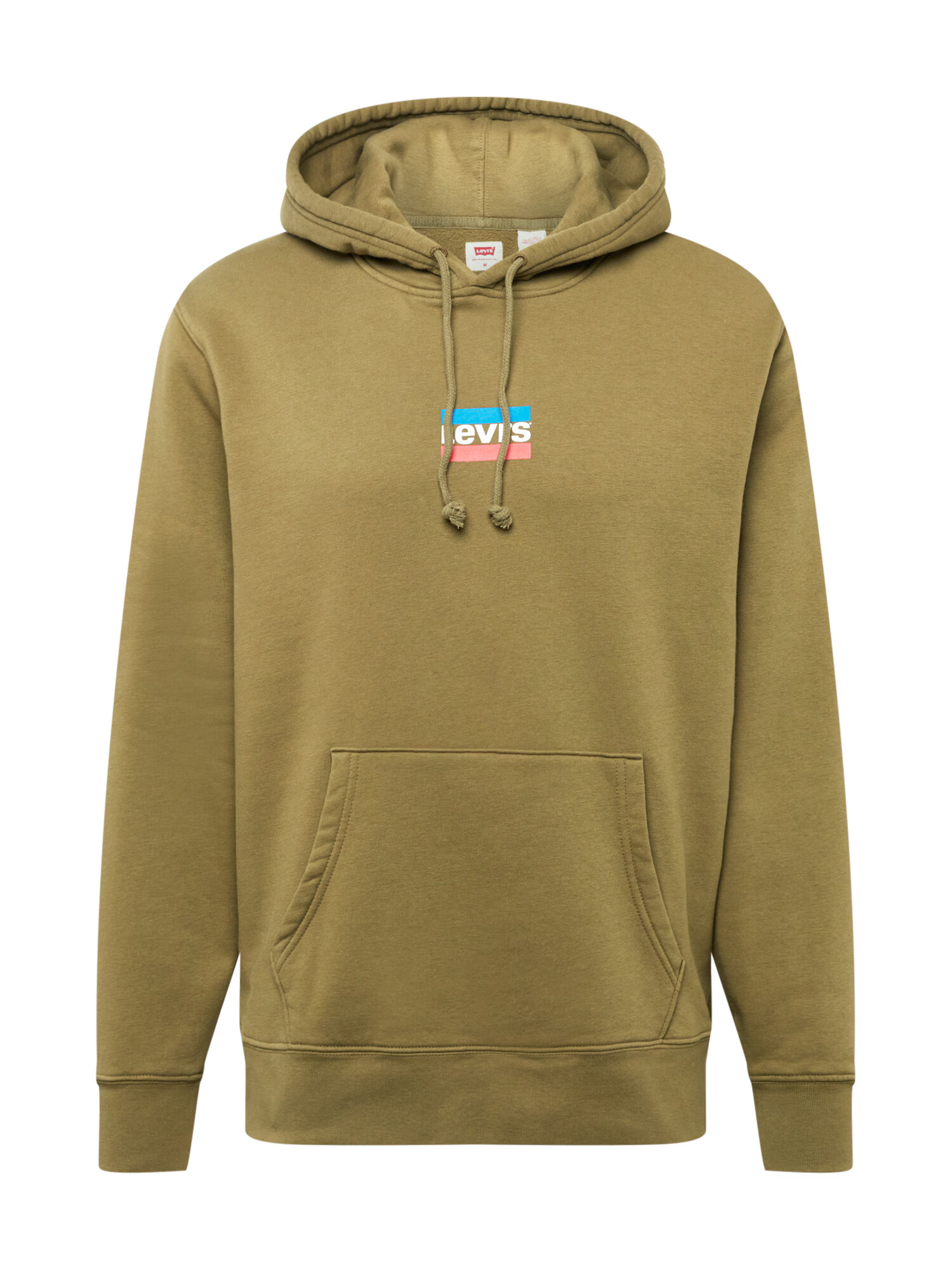 LEVI'S Μπλούζα φούτερ 'STANDARD GRAPHIC HOODIE MULTI-COLOR' λαδί - Pepit.gr