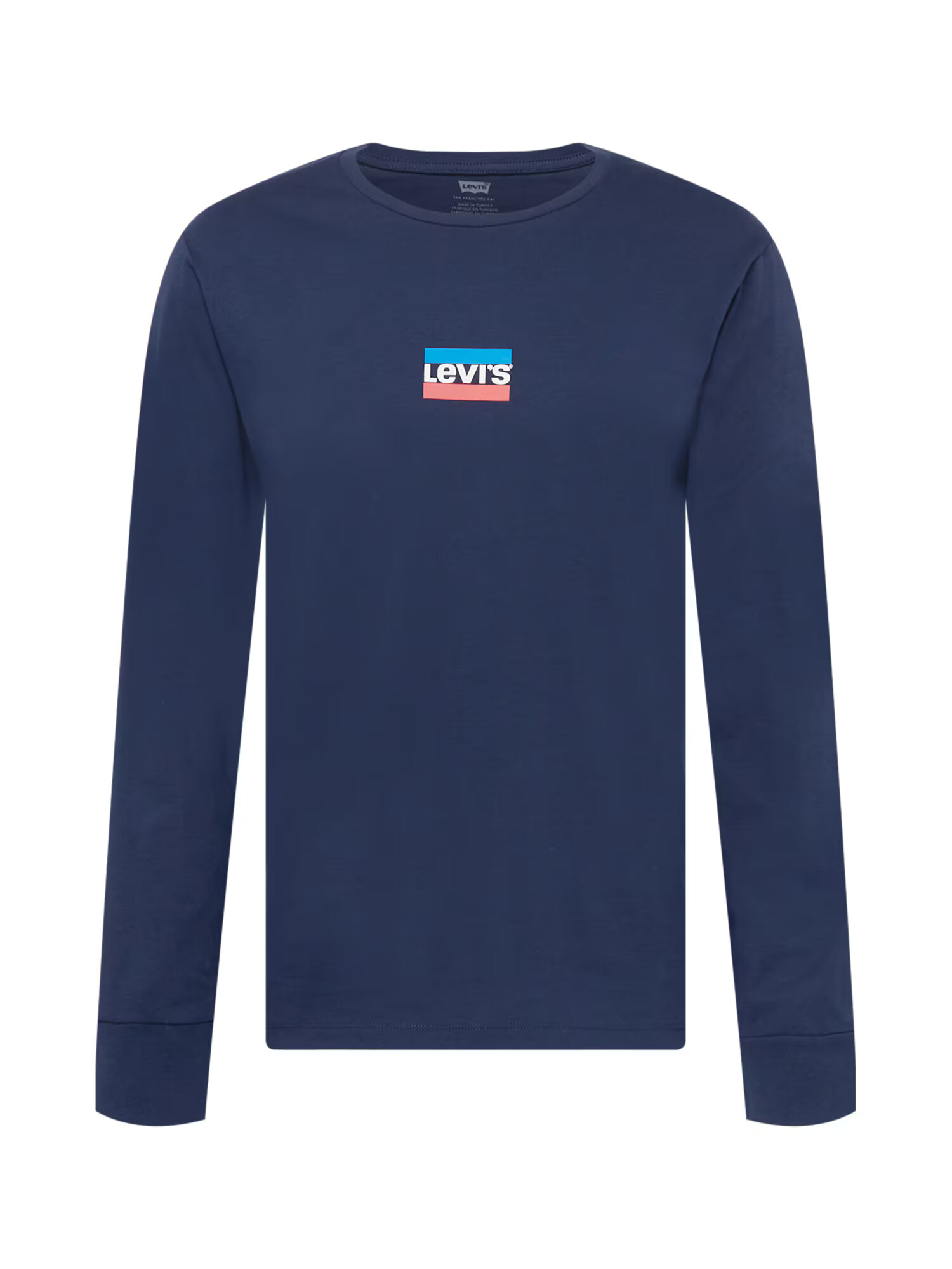 LEVI'S Μπλουζάκι 'LS STD GRAPHIC TEE MULTI-COLOR' αζούρ / γεντιανή / ανοικτό κόκκινο / λευκό - Pepit.gr