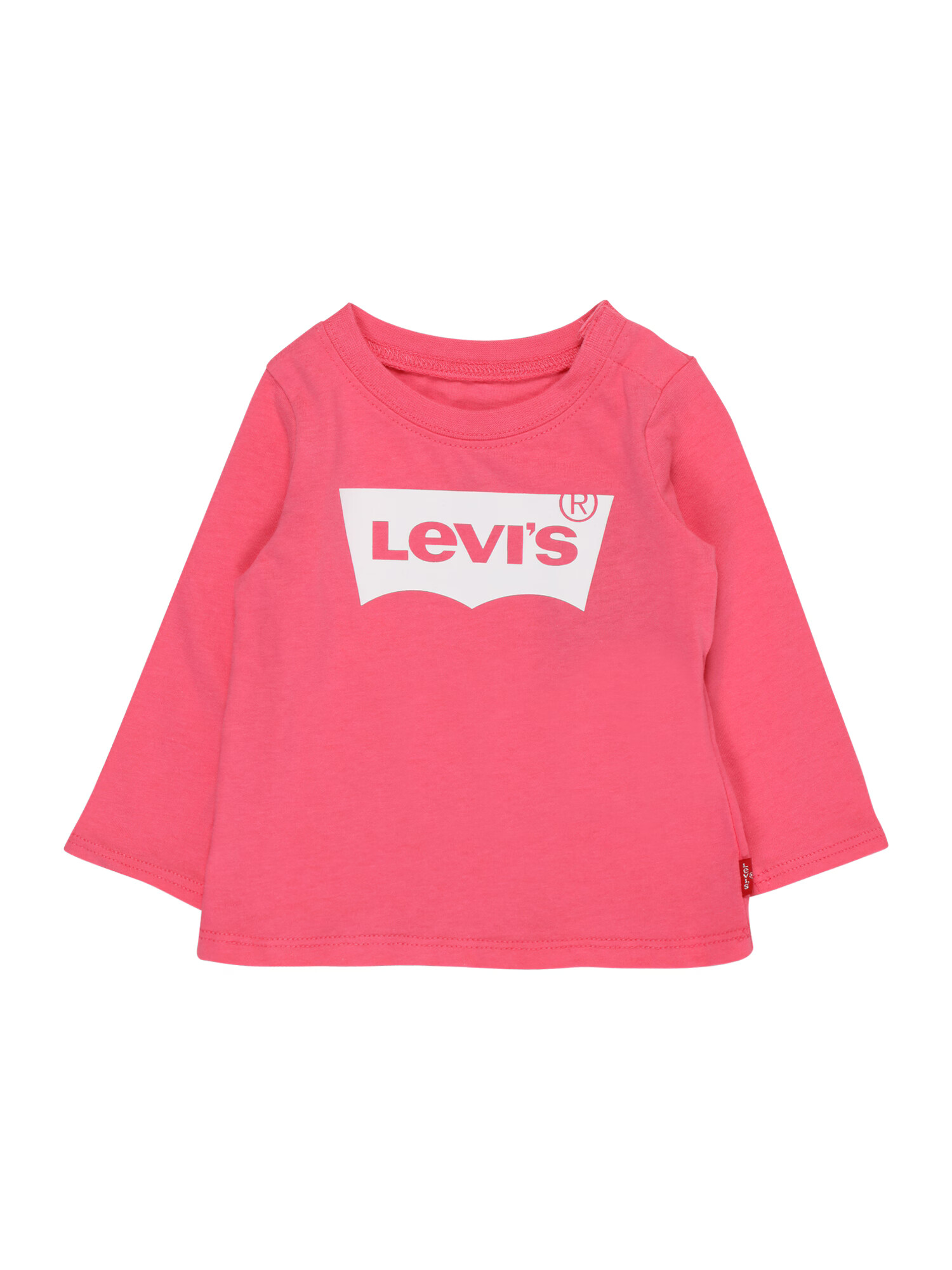 LEVI'S Μπλουζάκι 'BATWING' ροζ / λευκό - Pepit.gr