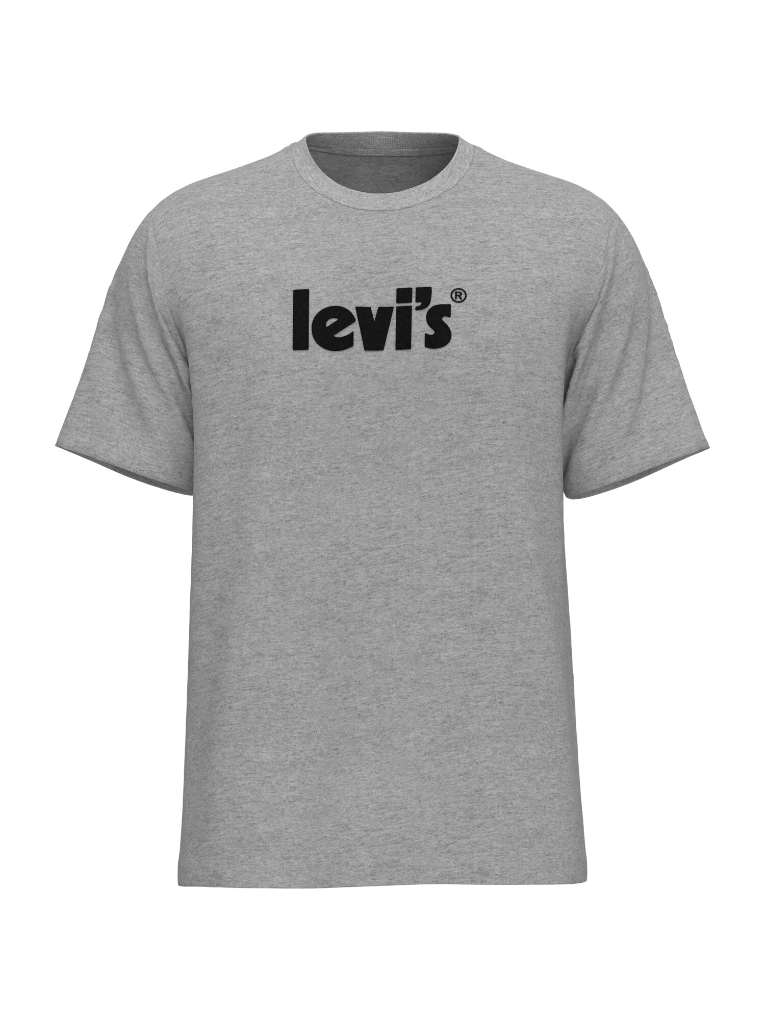 LEVI'S ® Μπλουζάκι γκρι μελανζέ / μαύρο - Pepit.gr