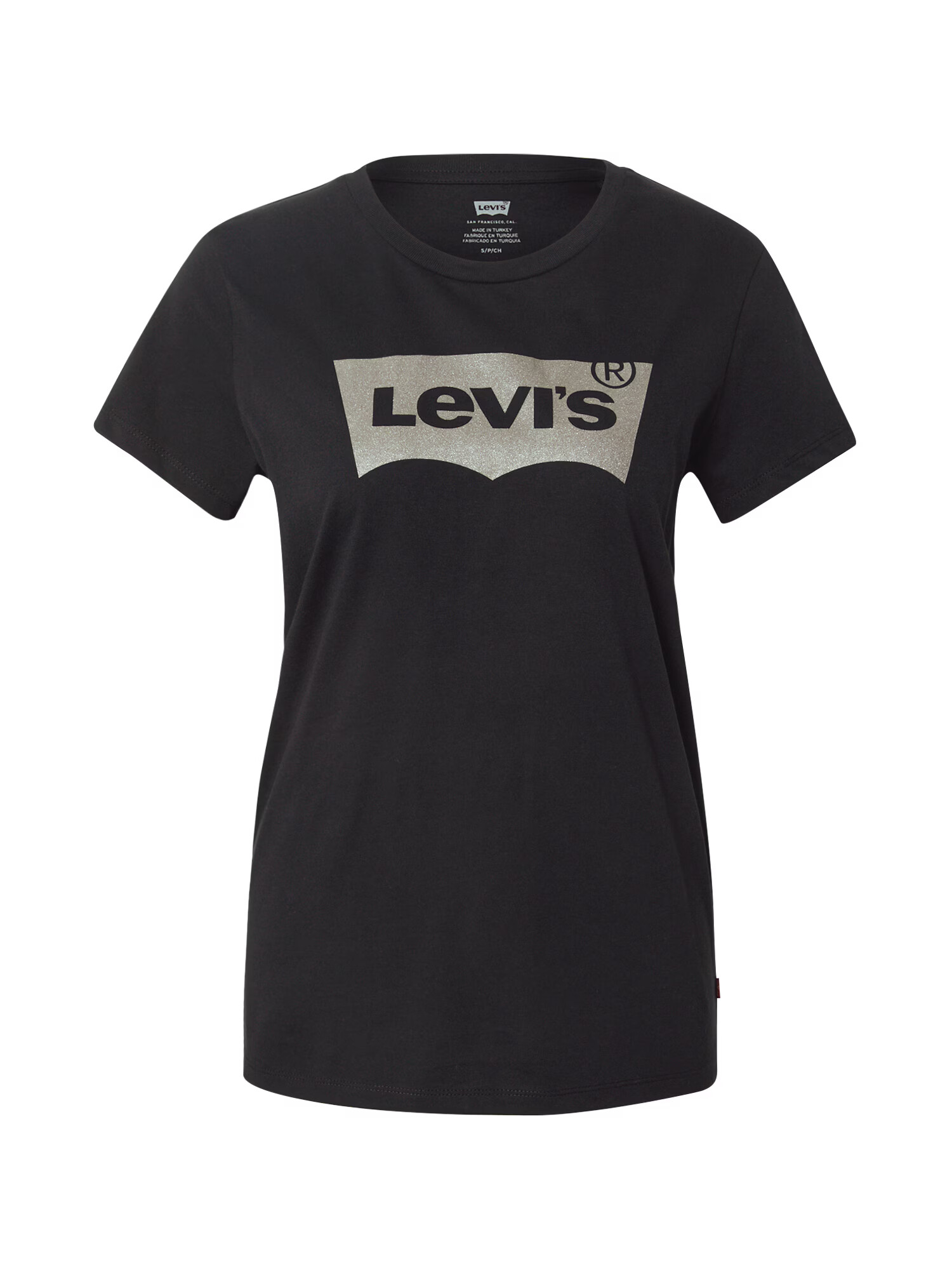 LEVI'S Μπλουζάκι γκριζομπέζ / μαύρο - Pepit.gr