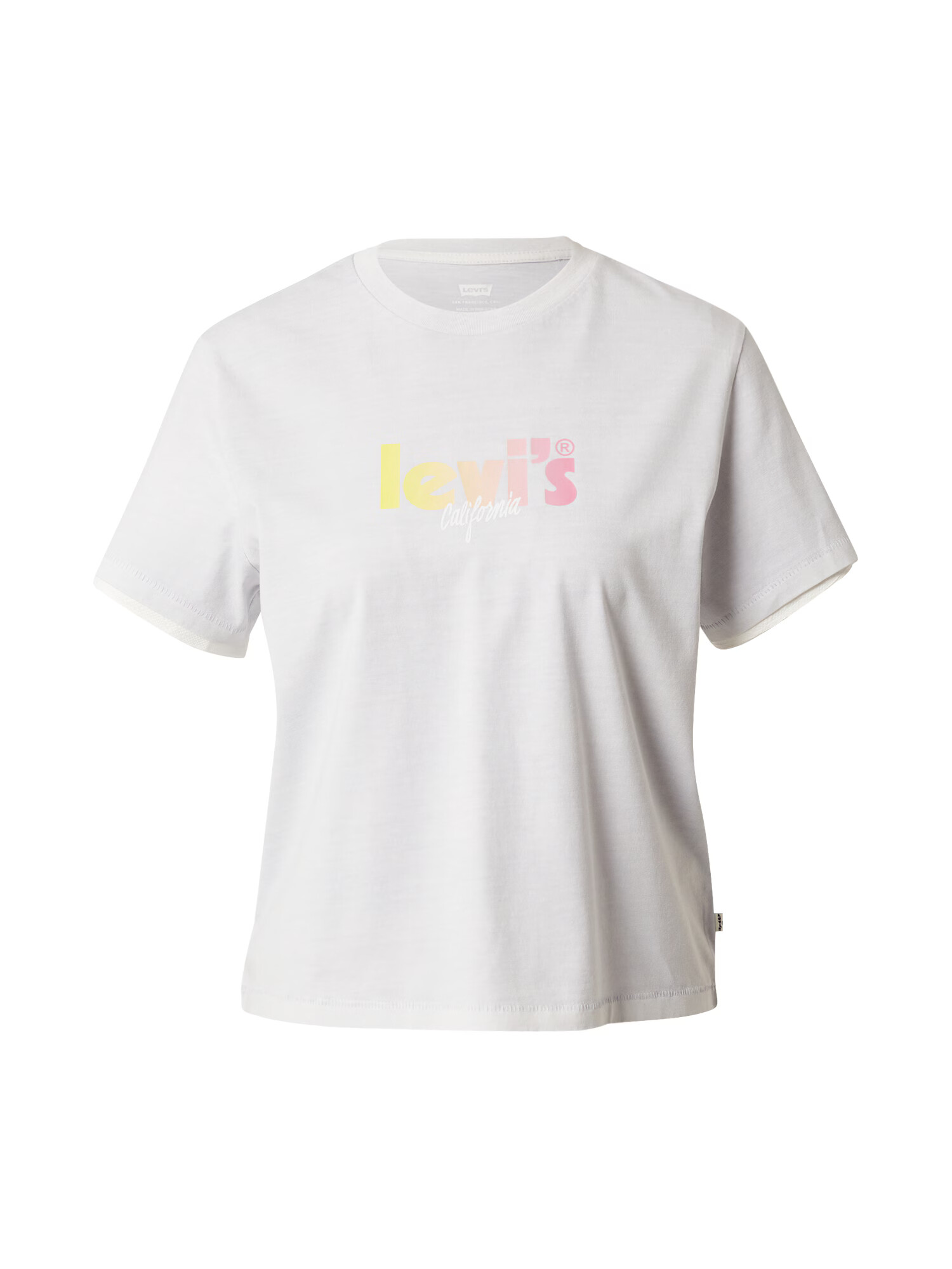 LEVI'S Μπλουζάκι 'GRAPHIC CLASSIC TEE BLUES' κίτρινο / ανοικτό γκρι / ροζ - Pepit.gr