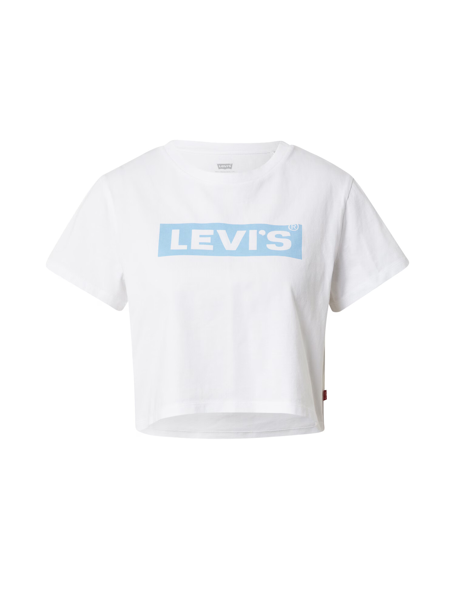 LEVI'S Μπλουζάκι 'Jordie' γαλάζιο / λευκό - Pepit.gr