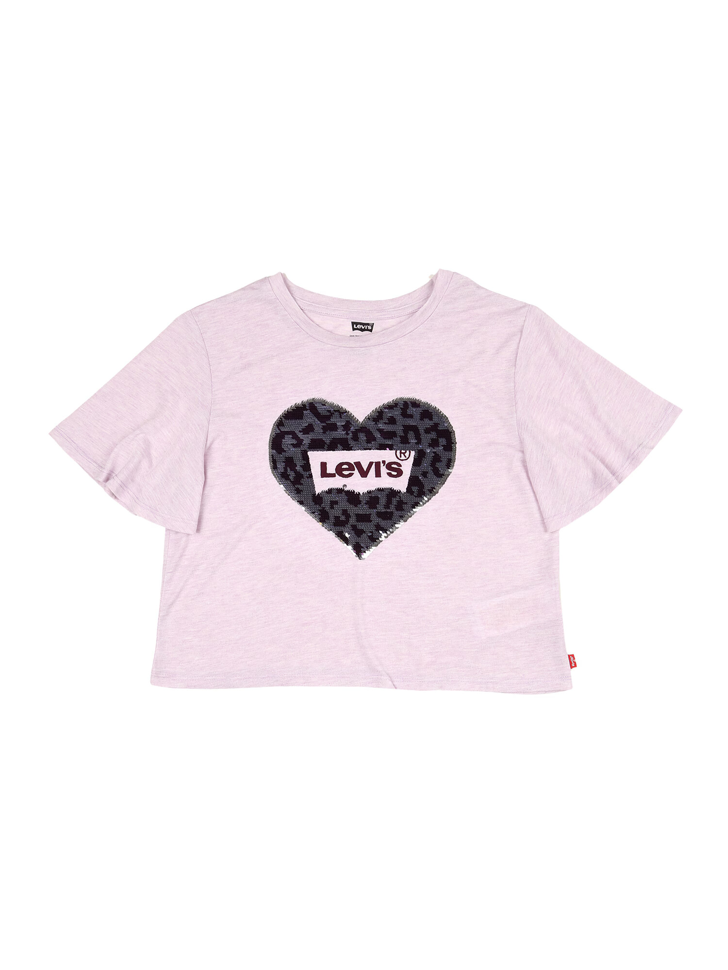 LEVI'S Μπλουζάκι λεβάντα / ασημί - Pepit.gr